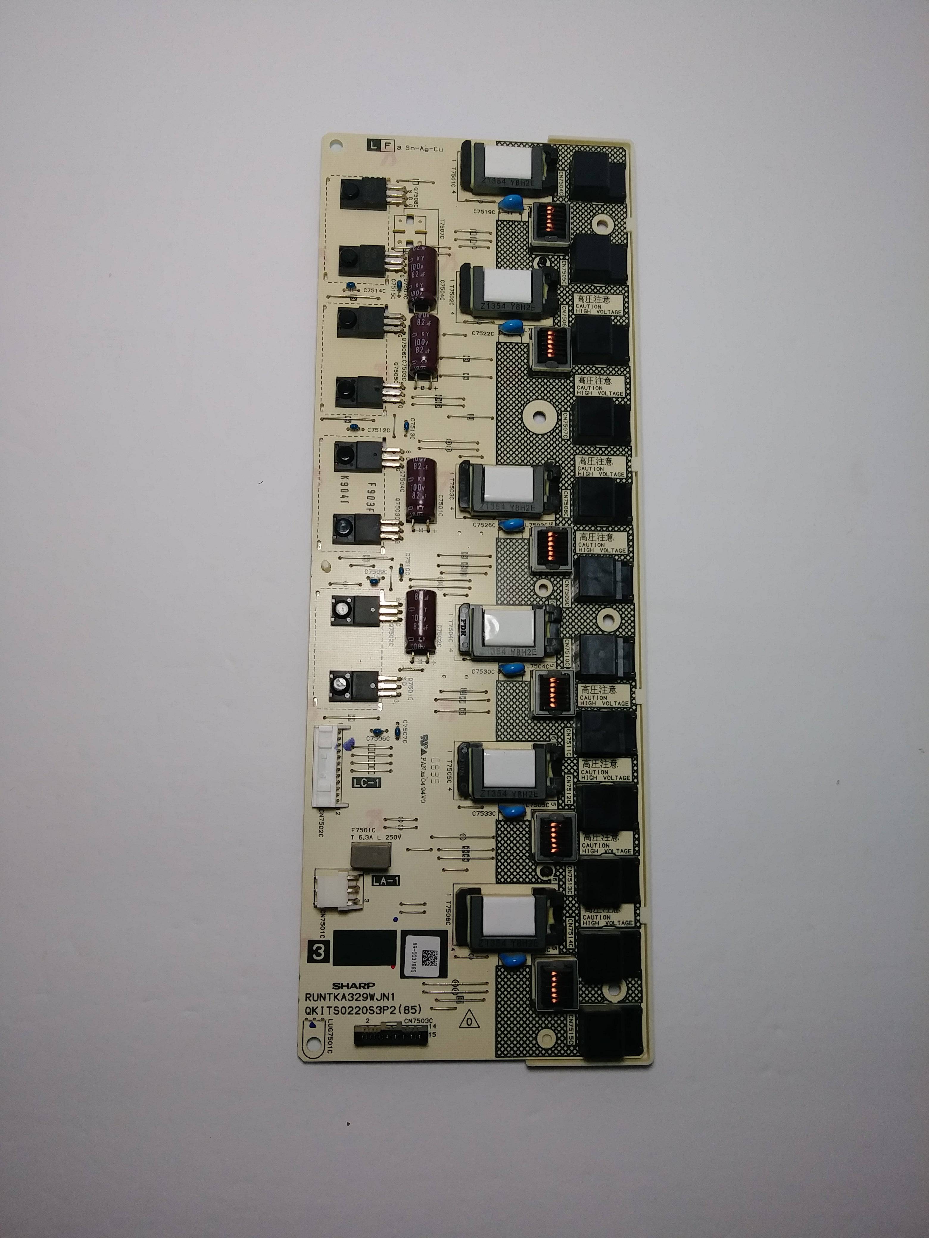 Sharp RUNTKA329WJN1 (QKITS0220S3P2(85)) Backlight Inverter 3