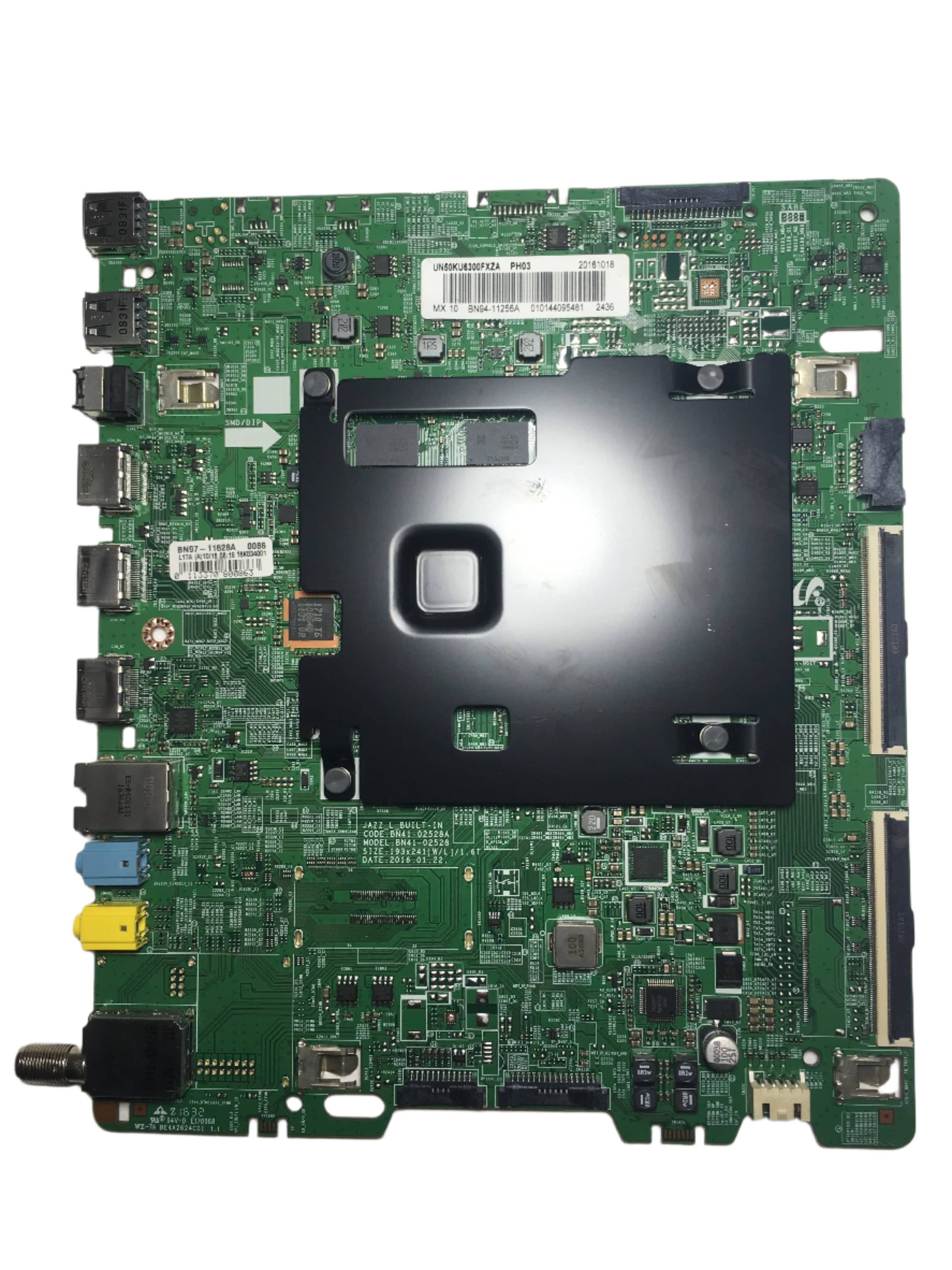 Samsung BN94-11256A Main Board for UN50KU6300FXZA (Version DB02,DD06, DE07, or DJ04)