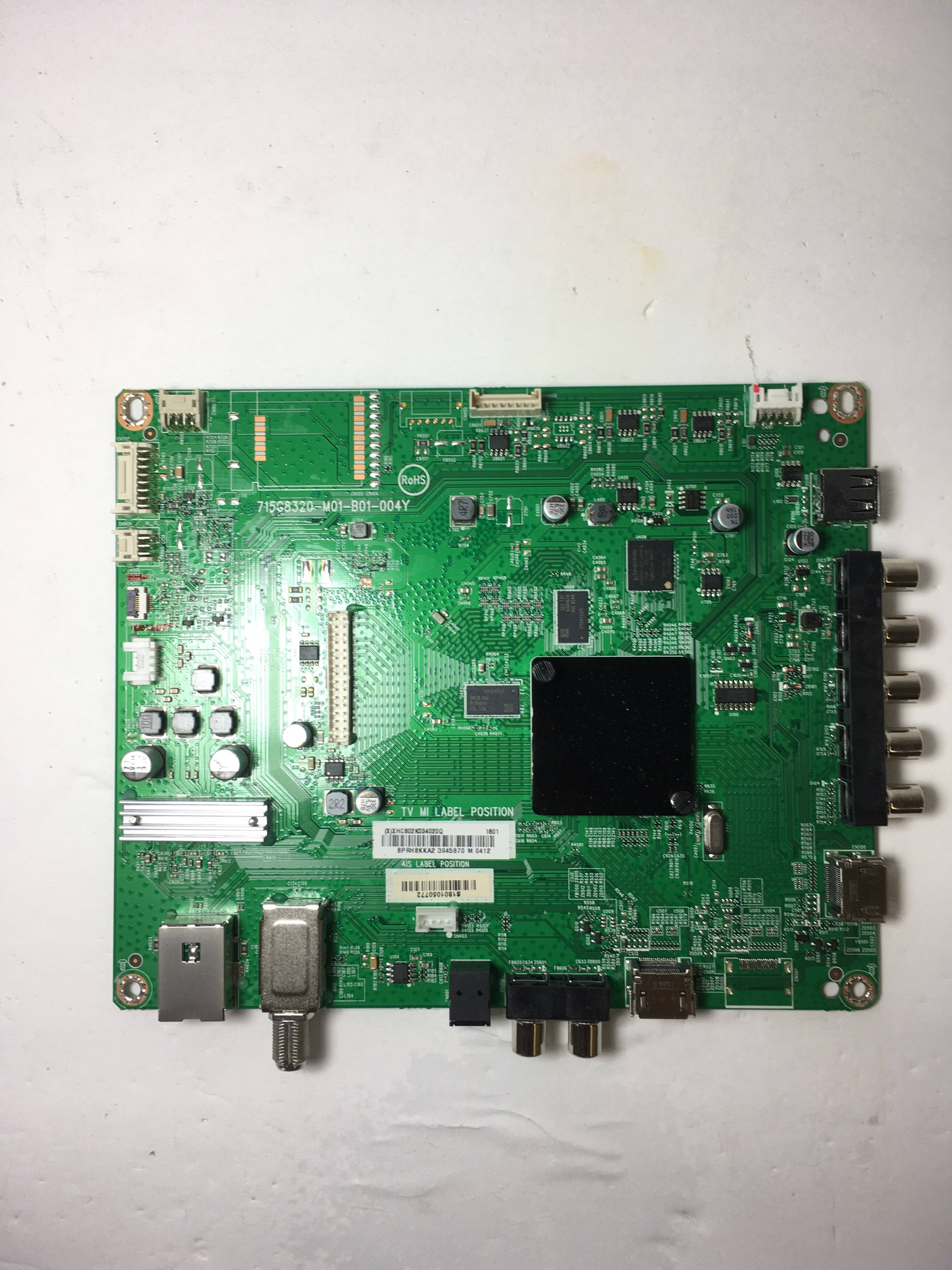 Vizio 756TXHCB02K0340 Main Board for D40F-F1 (LTQEVVLU Serial)