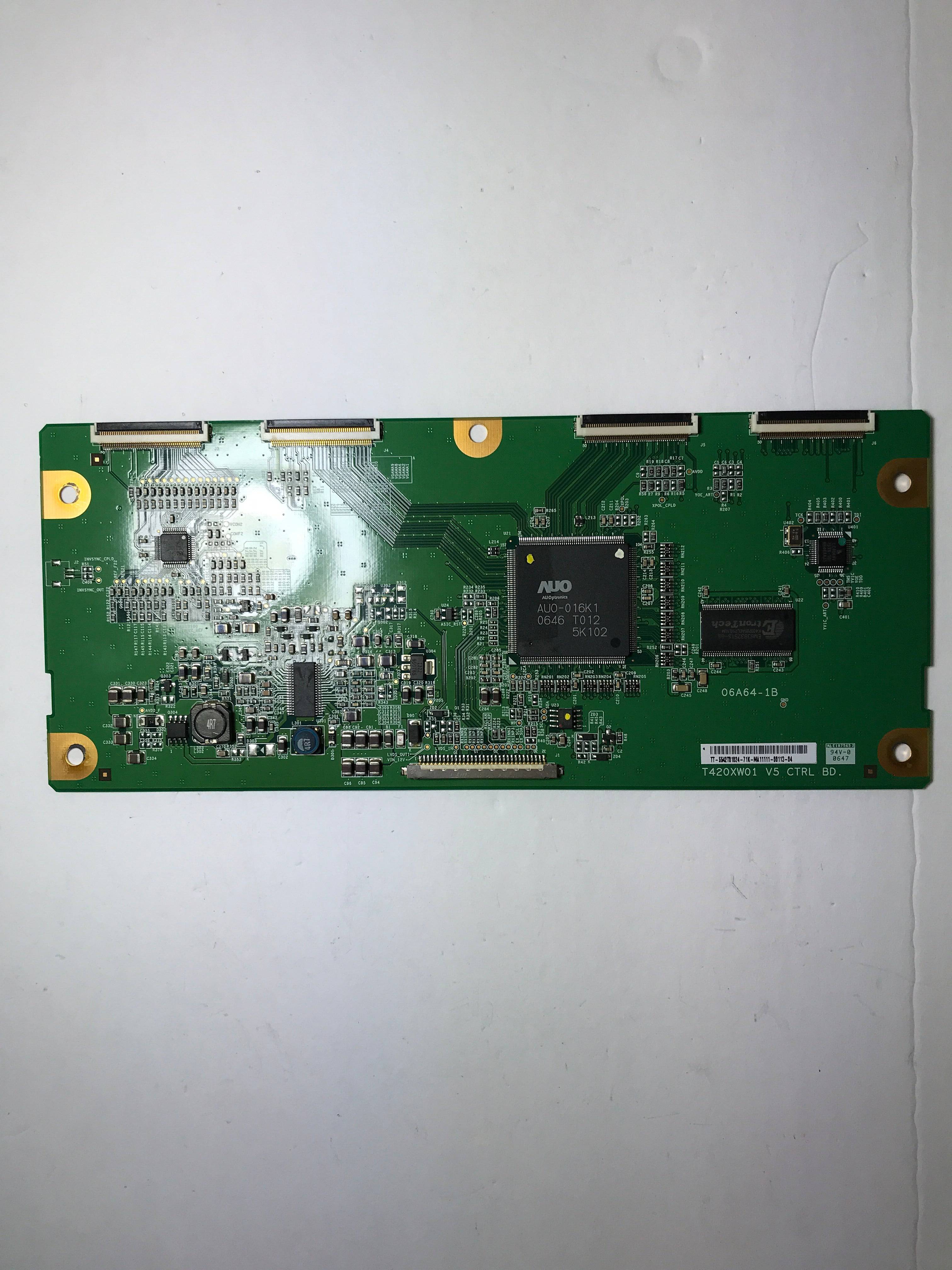 Auo 55.42t01.024 (06a64-1b, T420xw01 V5 Ctrl Bd) T-con Board