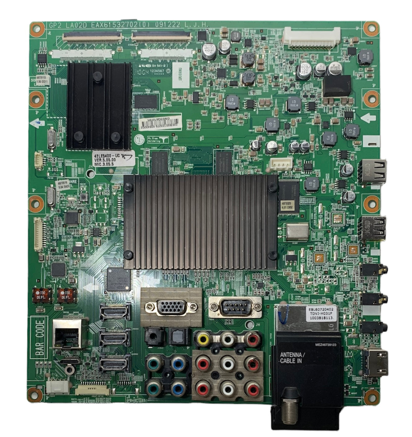 LG EBU60843202 Main Board for 42LE5400-UC.AUSWLJR