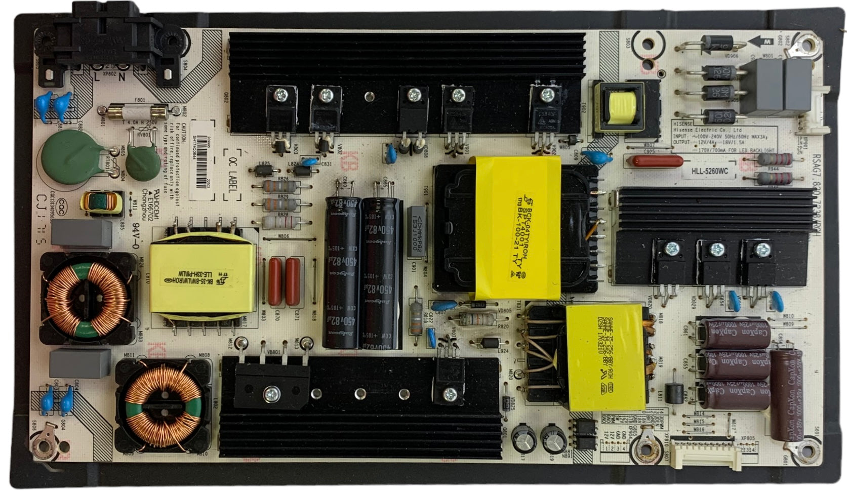 Insignia 209995 Power Supply / LED Board