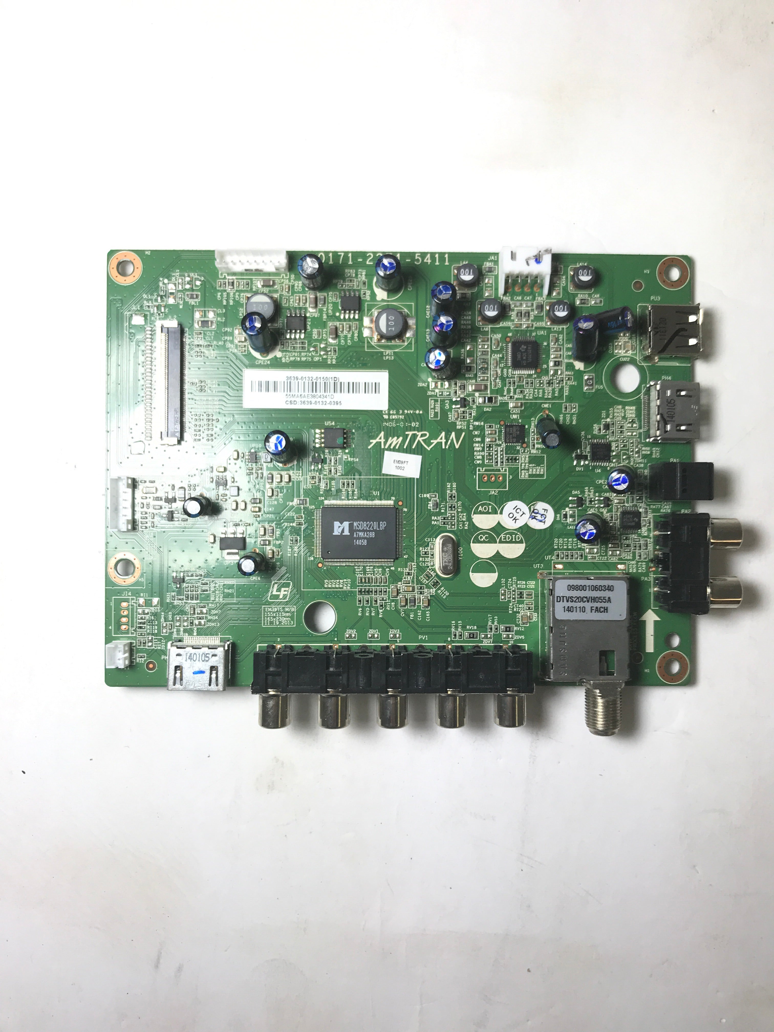 JVC 3639-0132-0150 Main Board for EM39FT