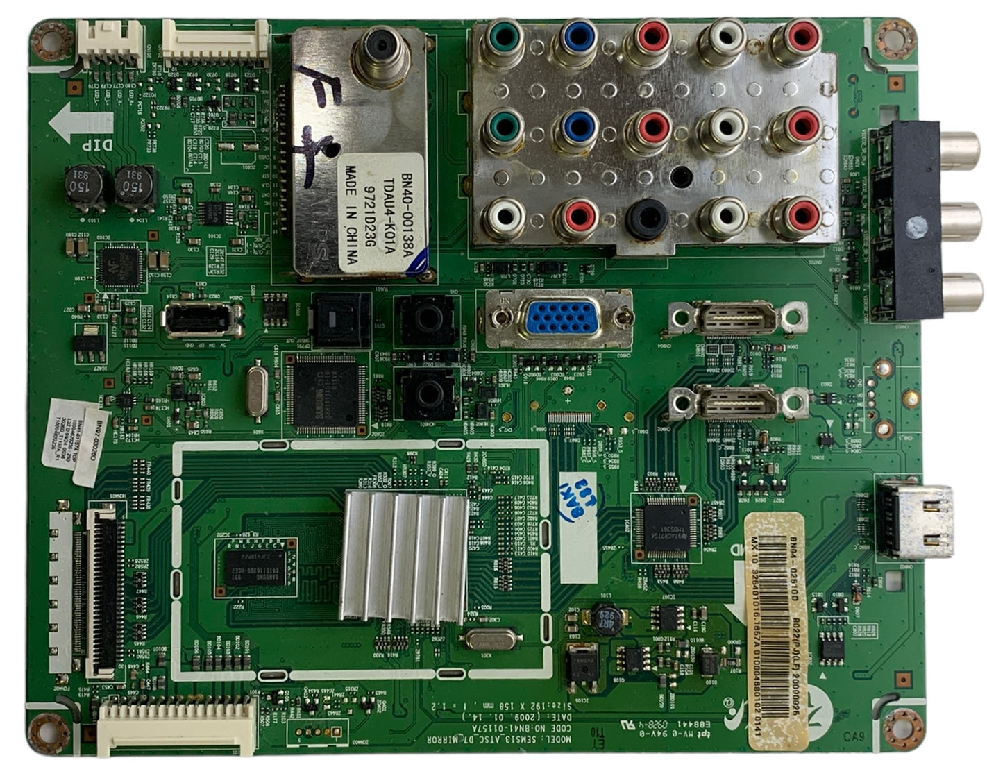 Samsung BN94-02510D (BN41-01157A, BN97-03026D) Main Board