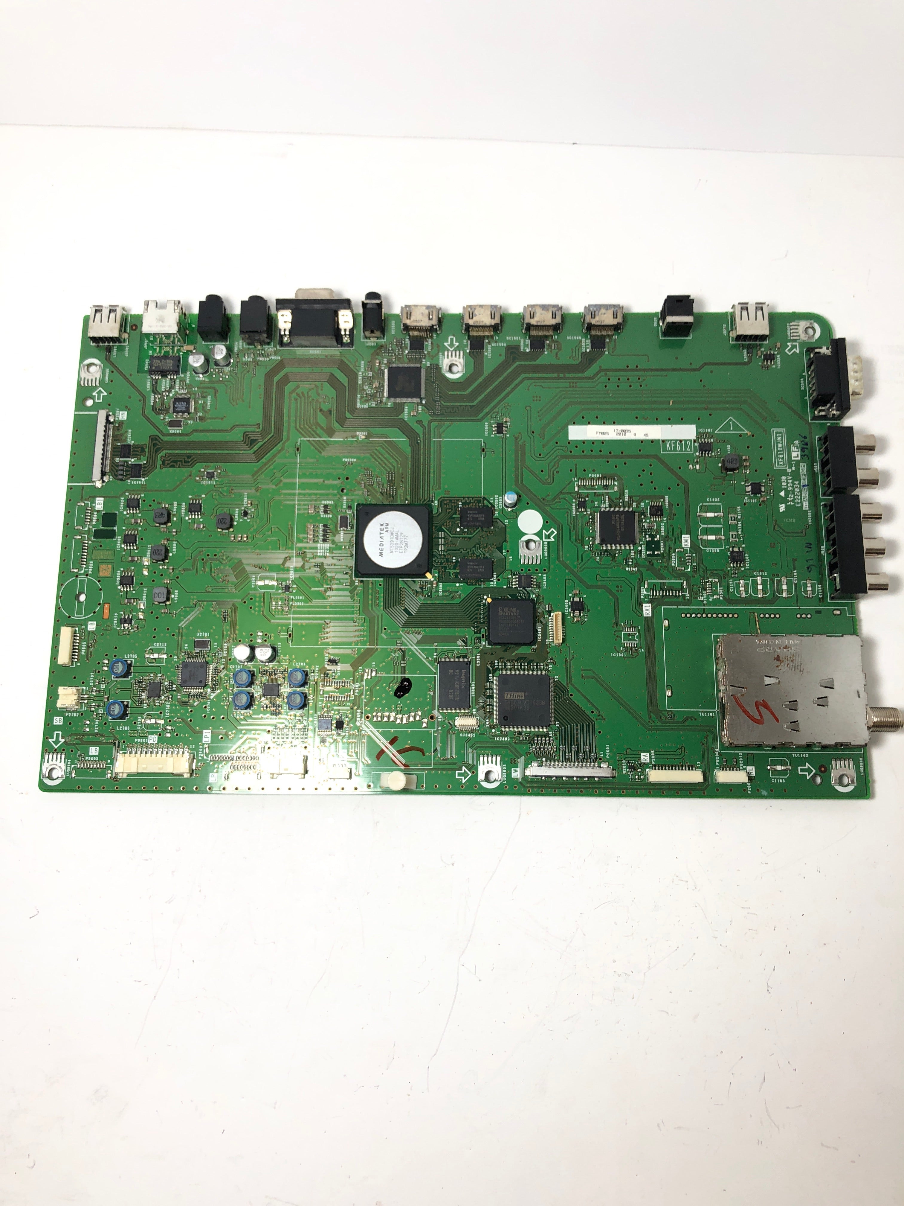 Sharp DUNTKF612FM02 (KF612) Main Board for LC-52LE925UN