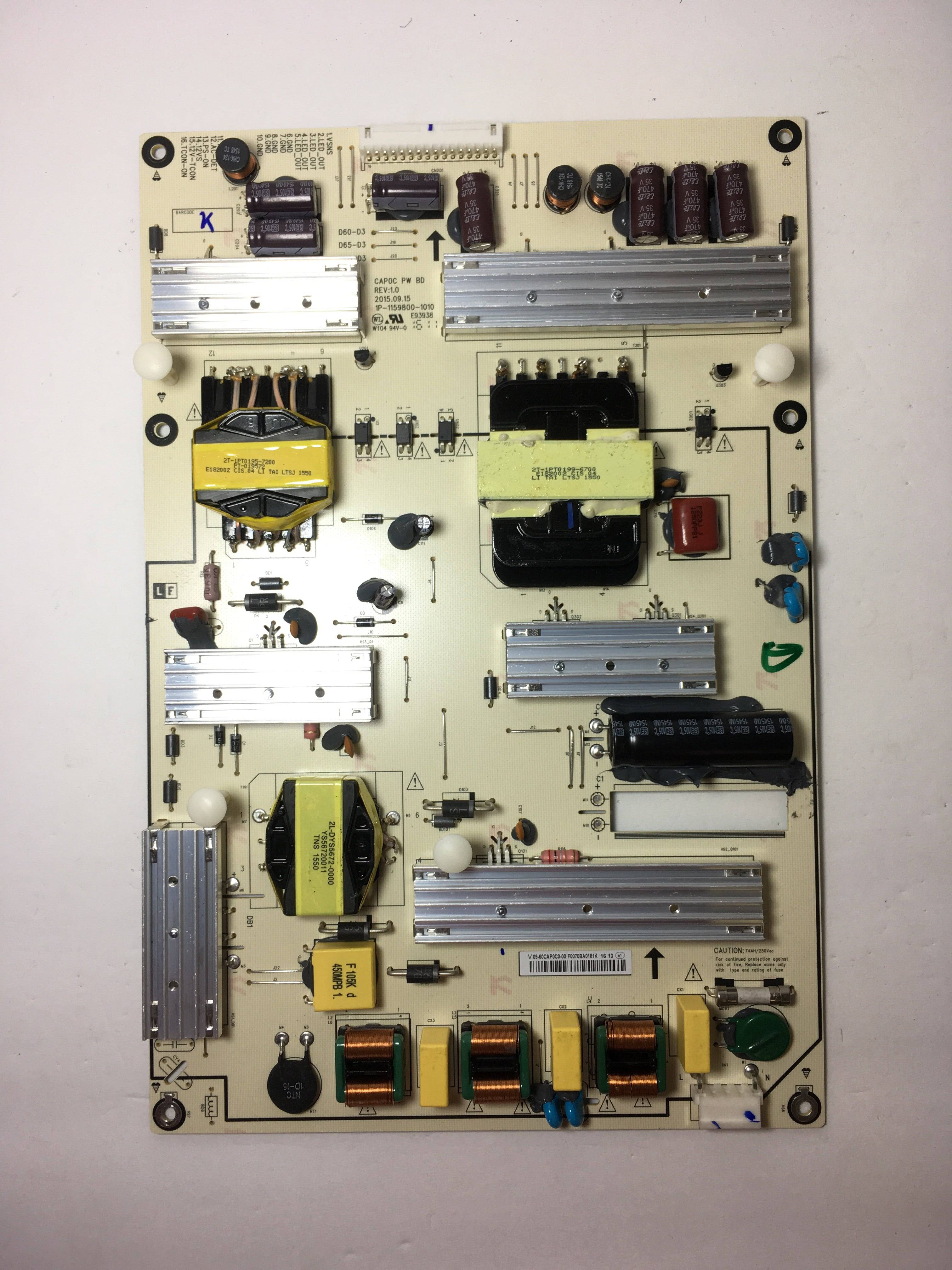 Vizio 09-60CAP0C0-00 Power Supply for D60-D3