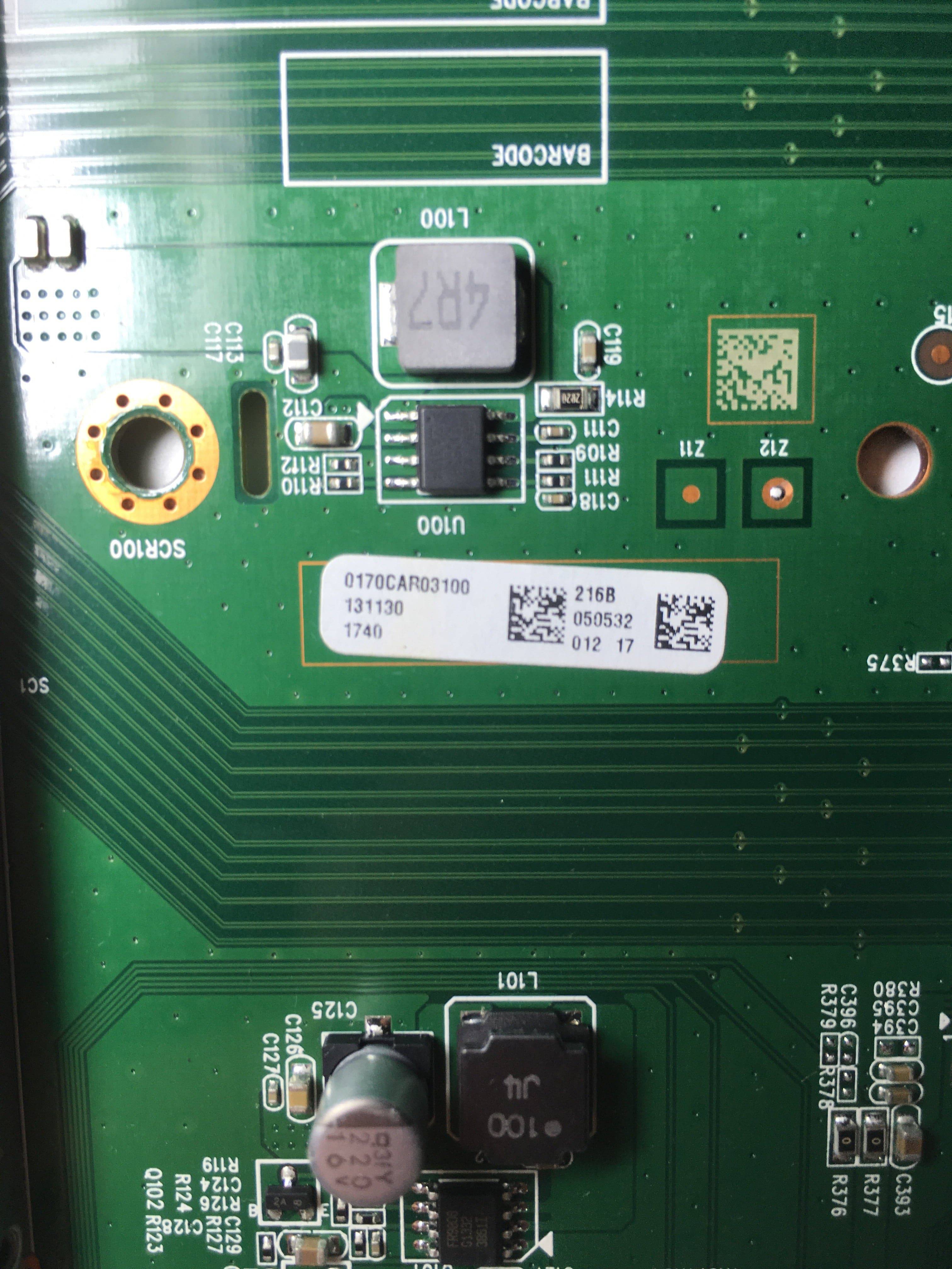 Vizio Y8386216S (1P-012BJ00-4012) Main Board