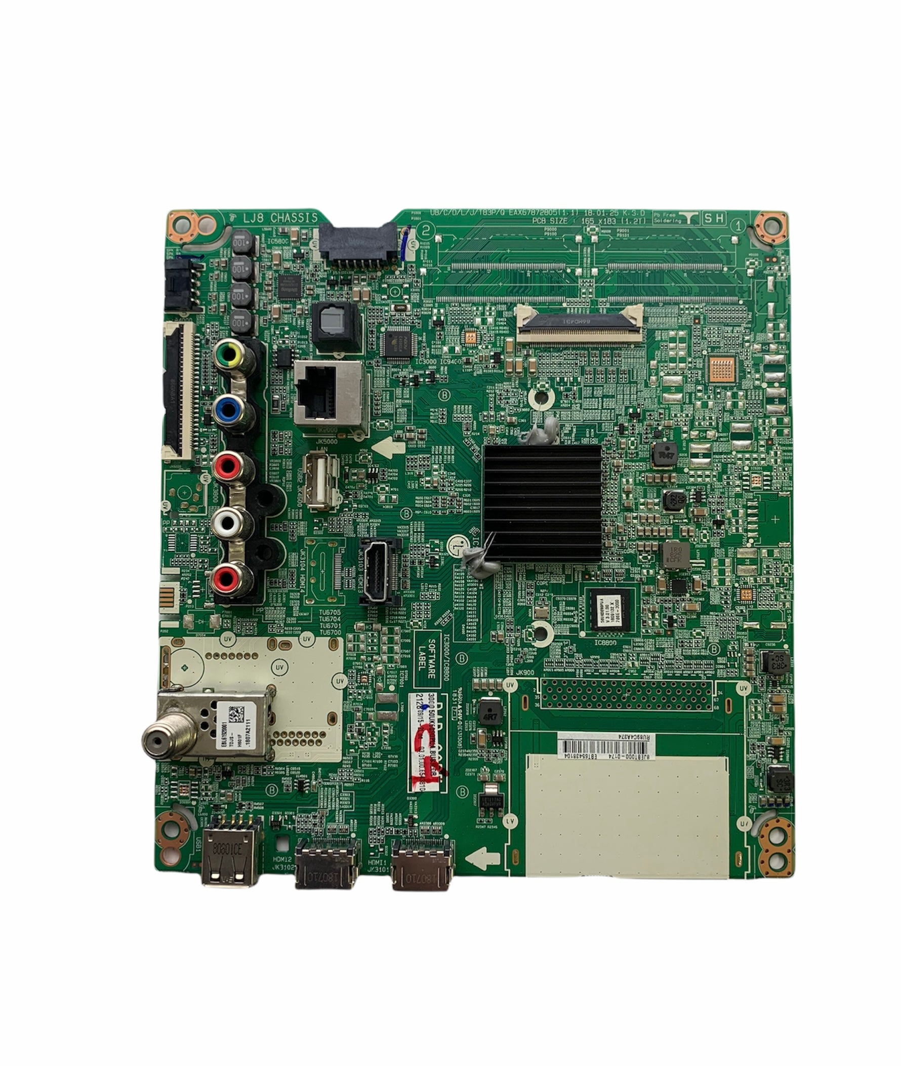 LG EBT65438104 Main Board for 50UK6090PUA.BUSJLOR