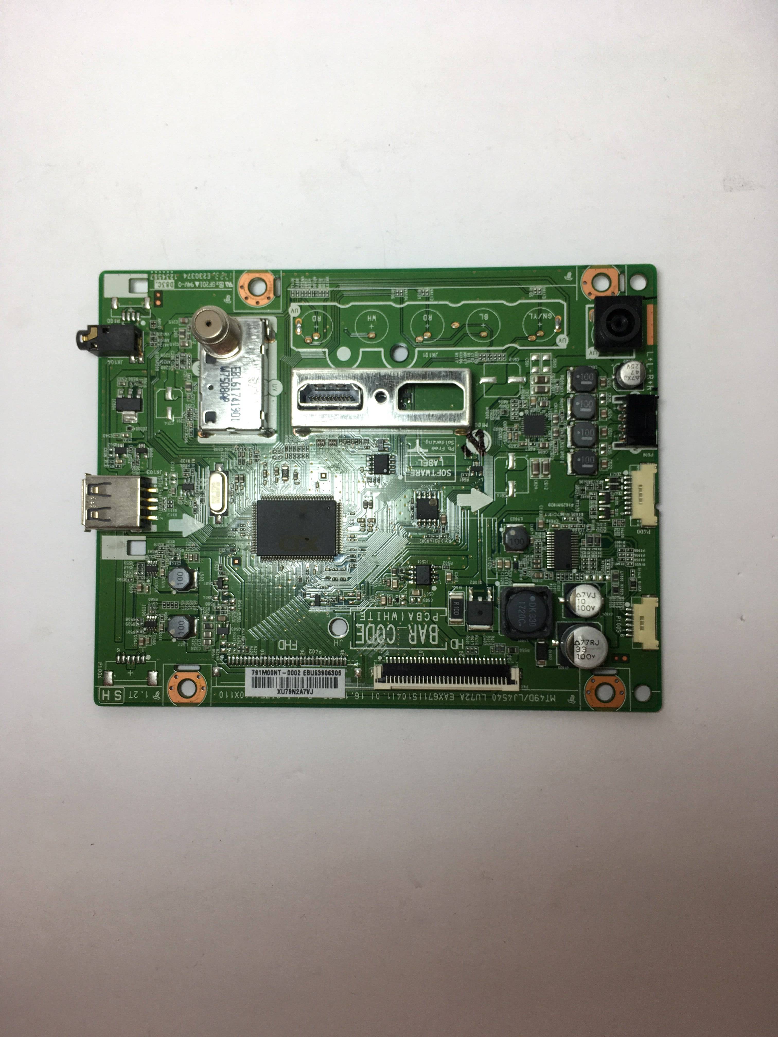 LG EBU63906306 Main Board for 24LJ4540-WU.BUSQLPM