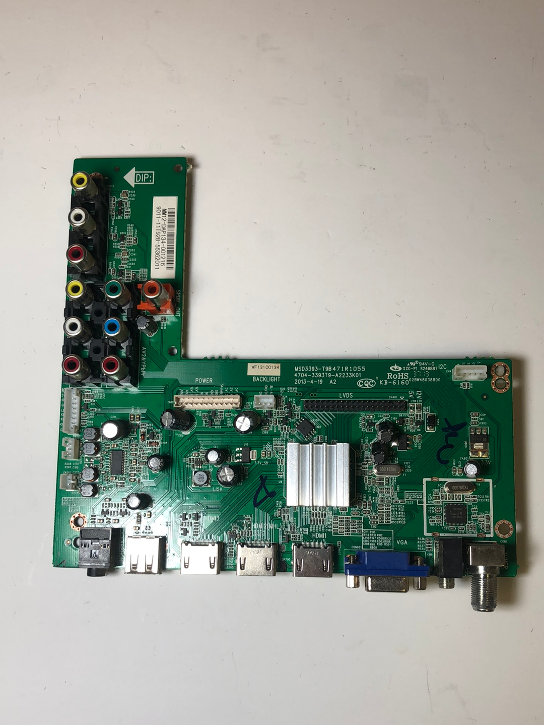 Proscan Main Board (MSD3393-T9B) for PLDED5030A-B-RK (A1311)