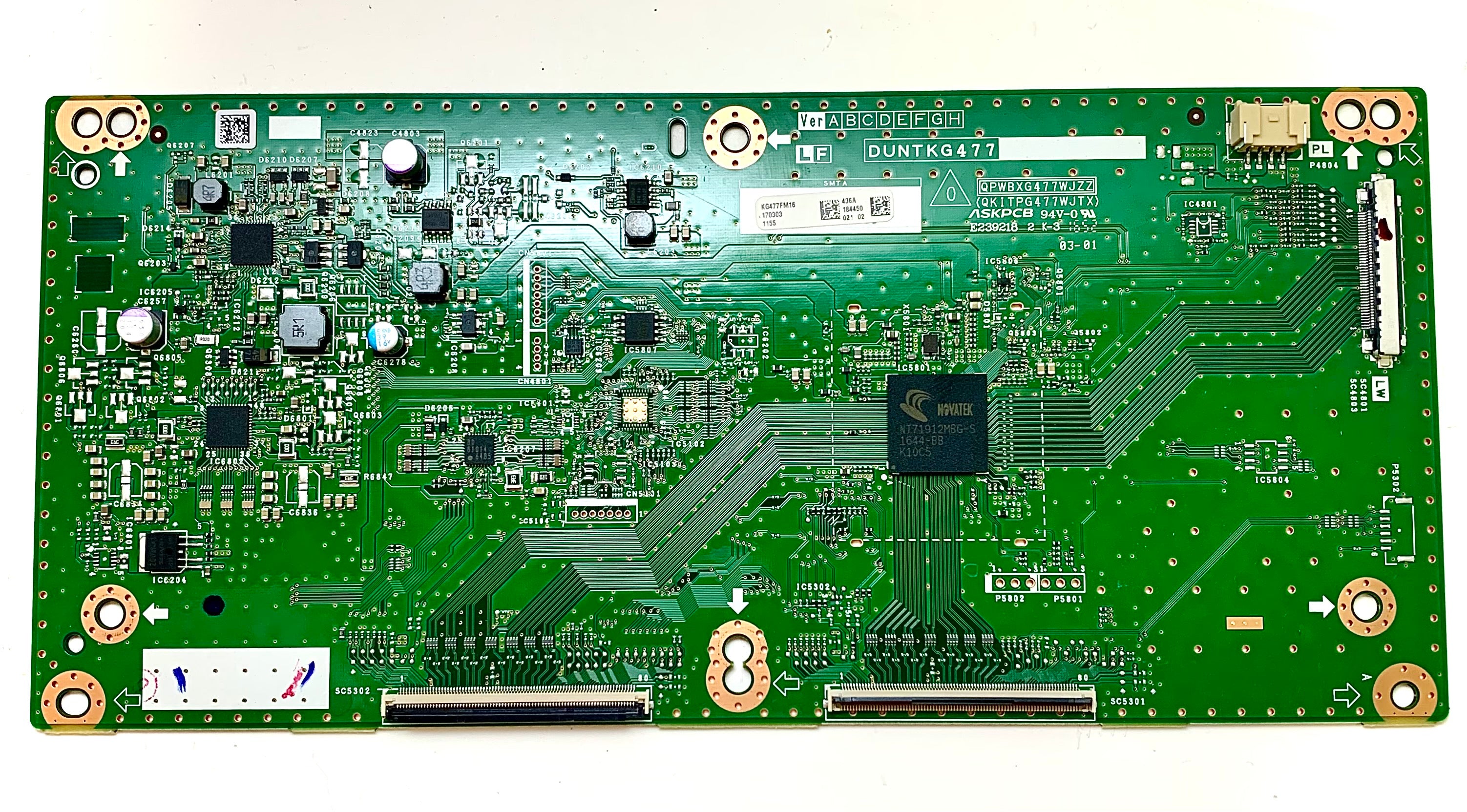 Sharp DUNTKG477FM16 T-Con Board