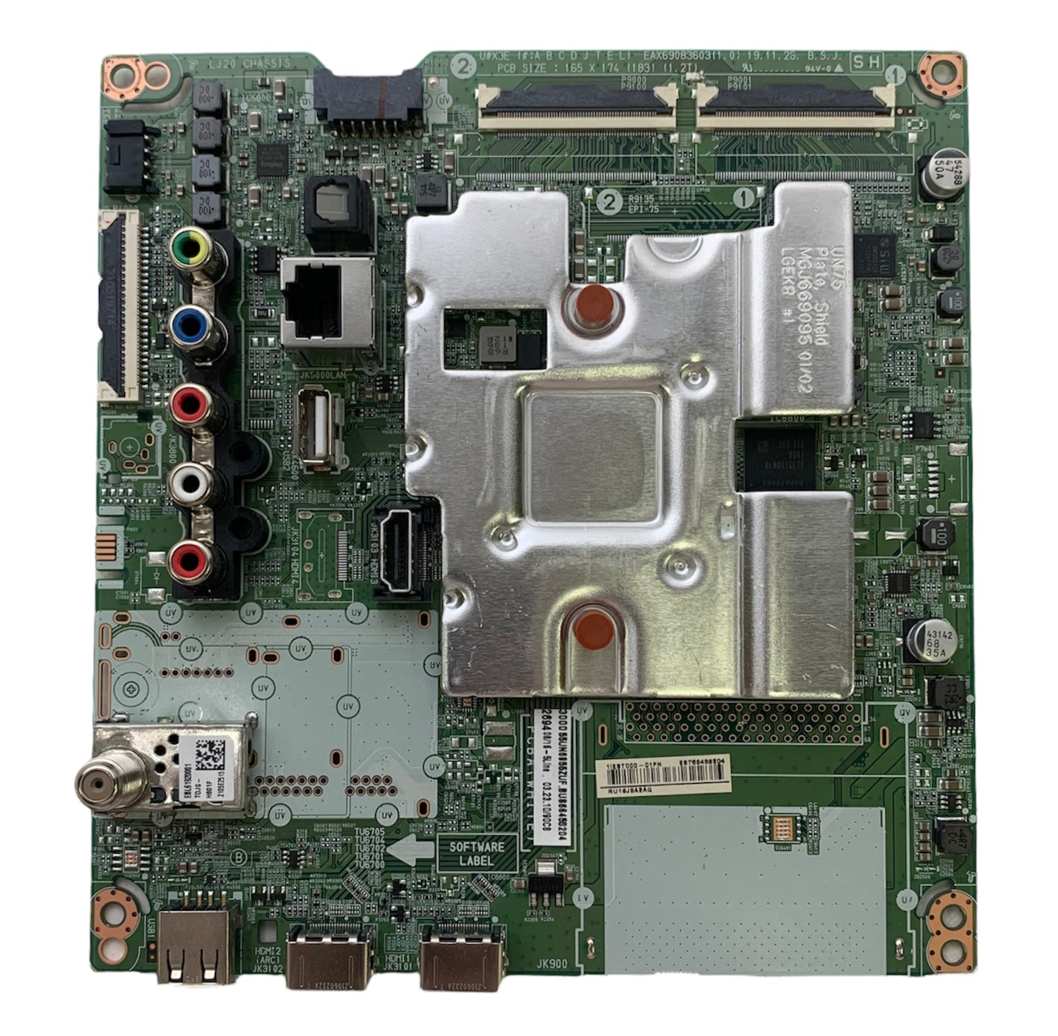 LG EBT66458204 Main Board for 55UN5955ZUF