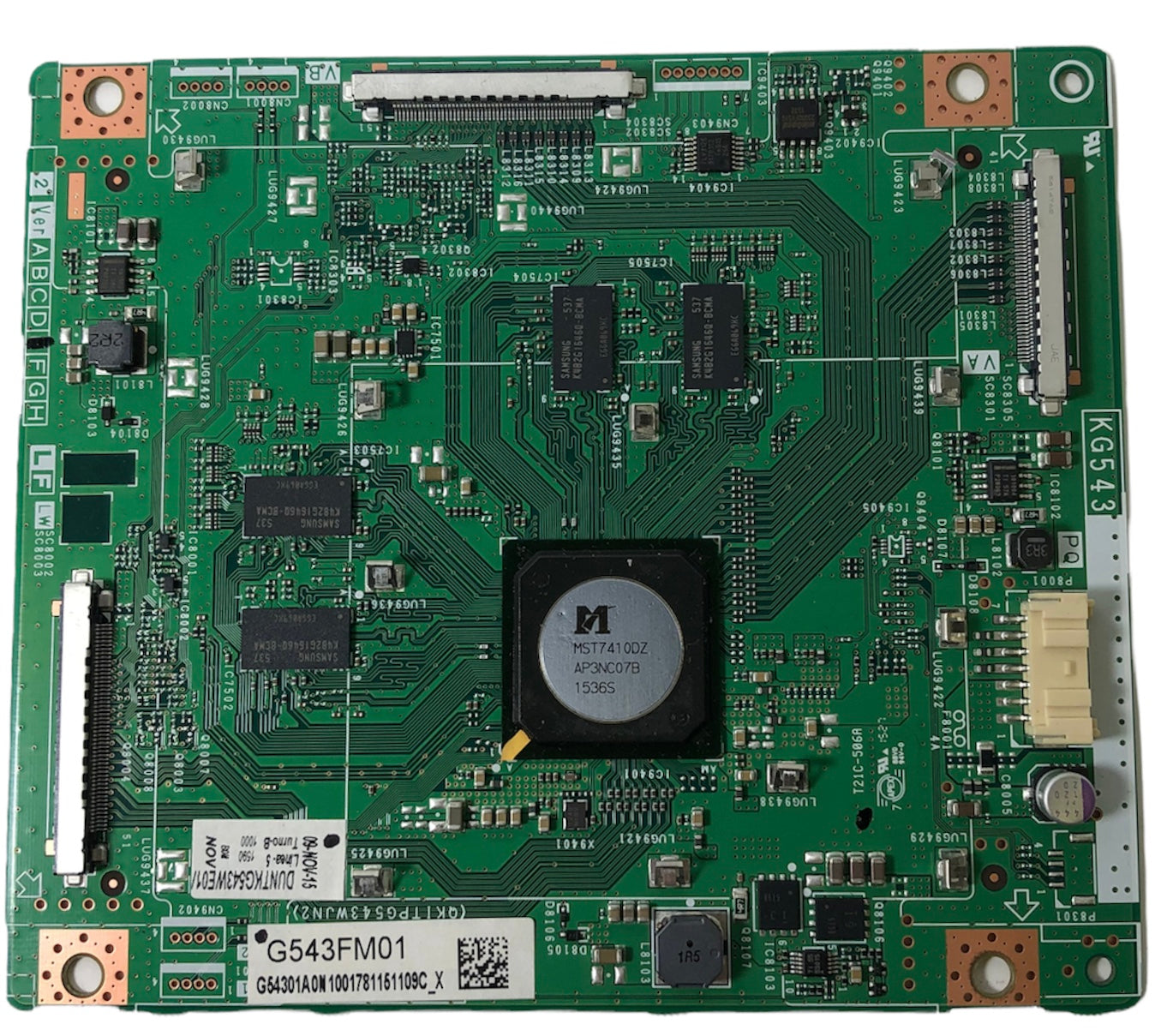 Sharp DUNTKG543FM01 FRC Board for LC-70UC30U LC-80UH30U LC-70UH30U LC-70UE30U