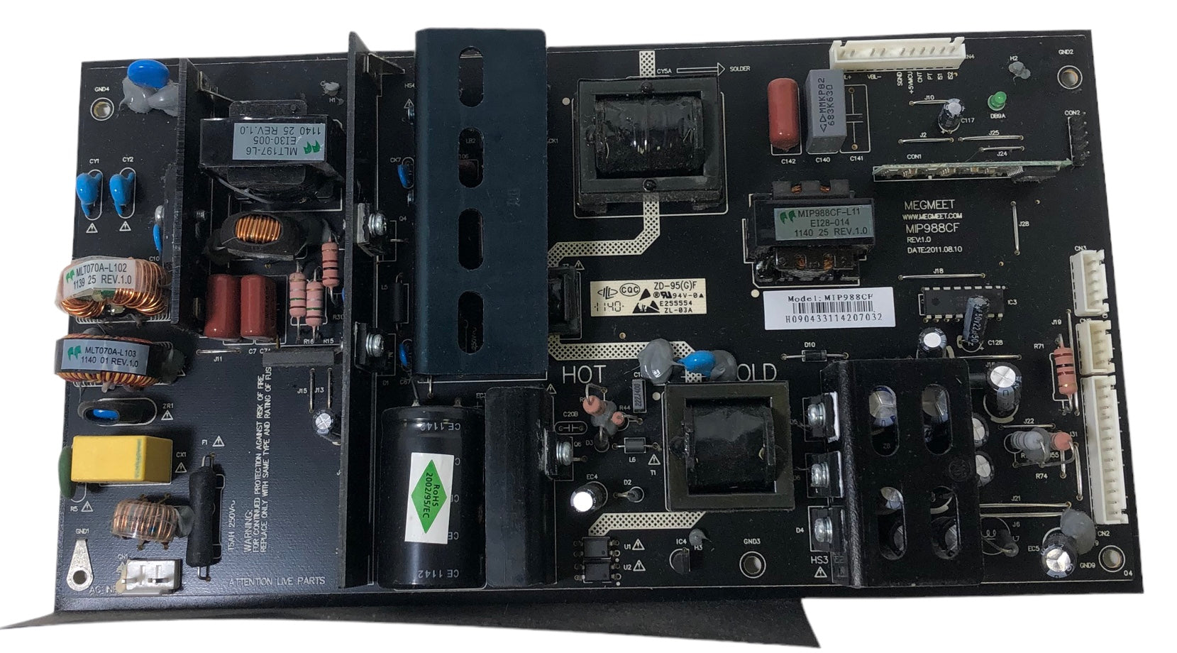 CARTE ALIMENTATION TV MIP550D-CX2 Rev :1.0 EUR 40,00 - FR