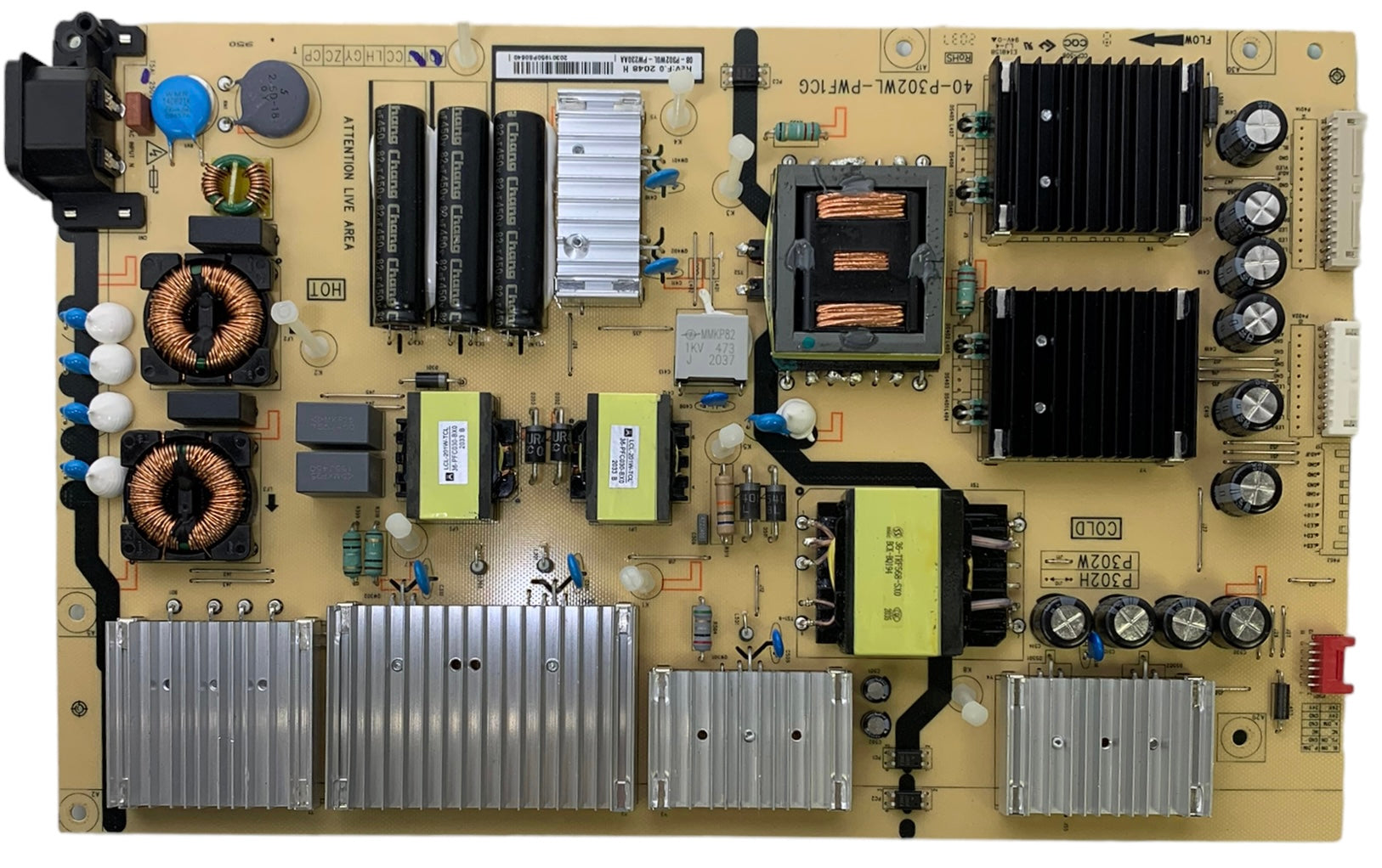 TCL 08-P302W0L-PW230AA Power Supply Board/LED Driver