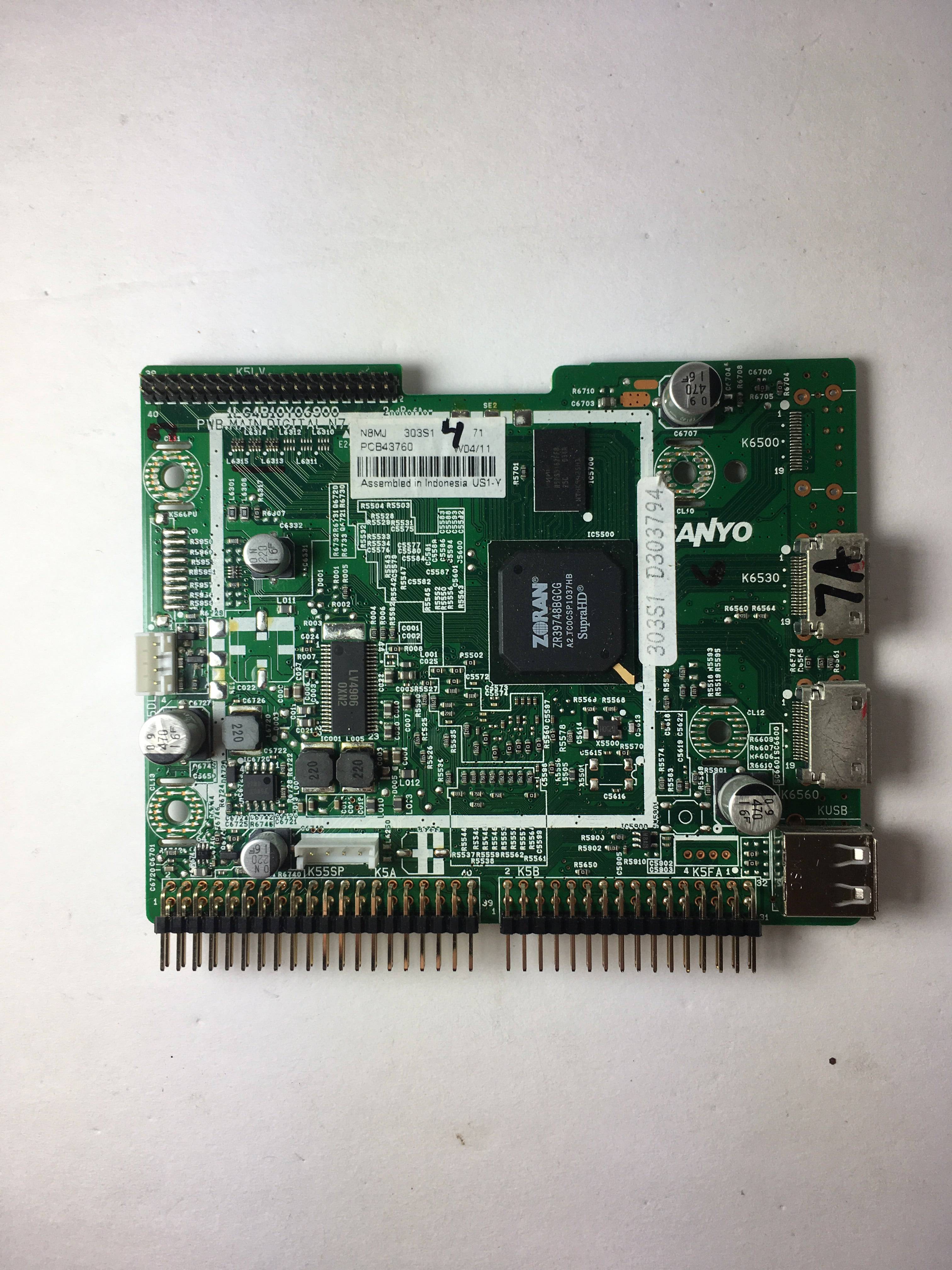Sanyo 1LG4B10Y06900 N8MJ Digital Main for DP26640 P26640-05