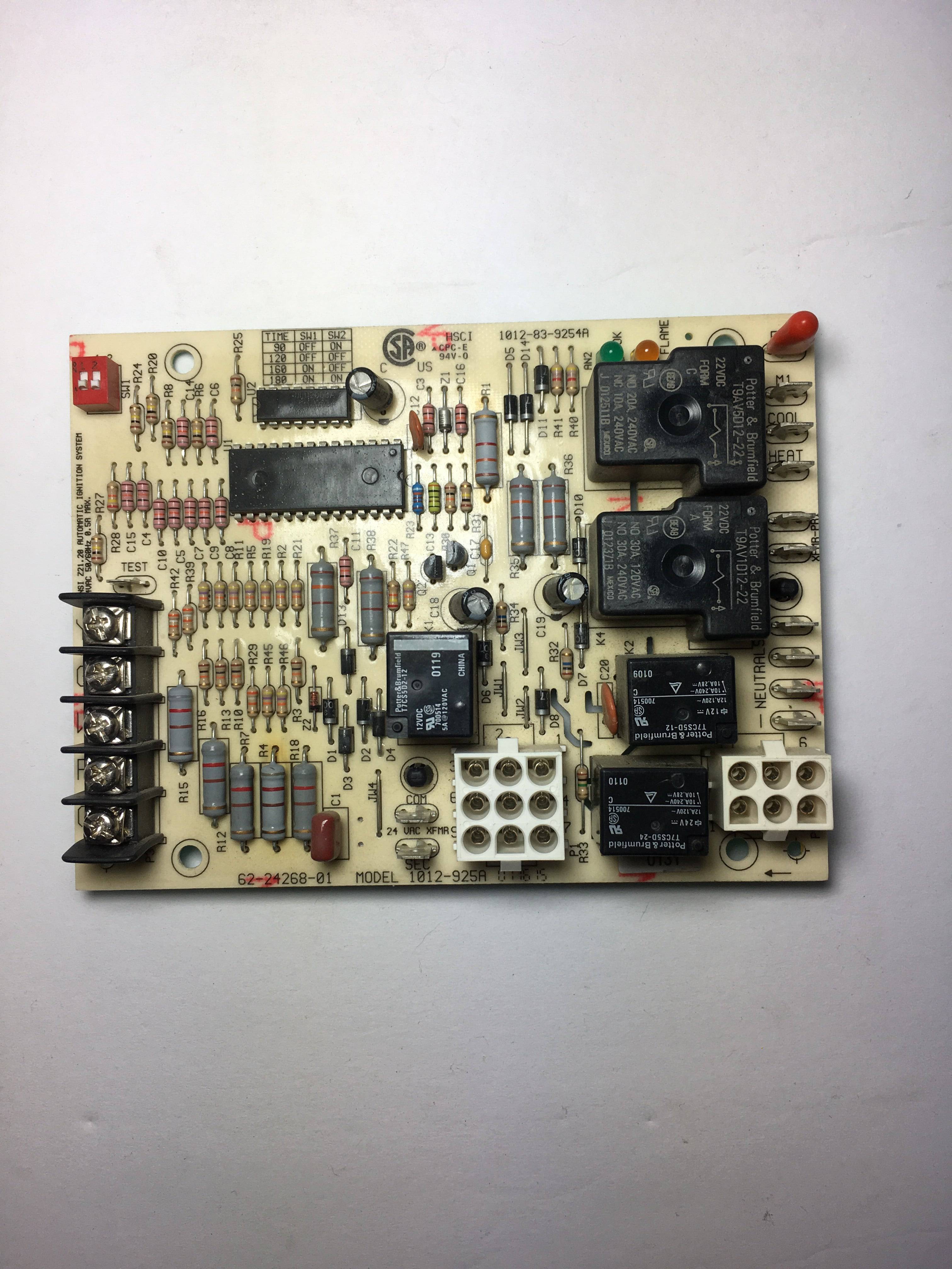 Rheem Ruud 62-24268-01 Furnace Control Board