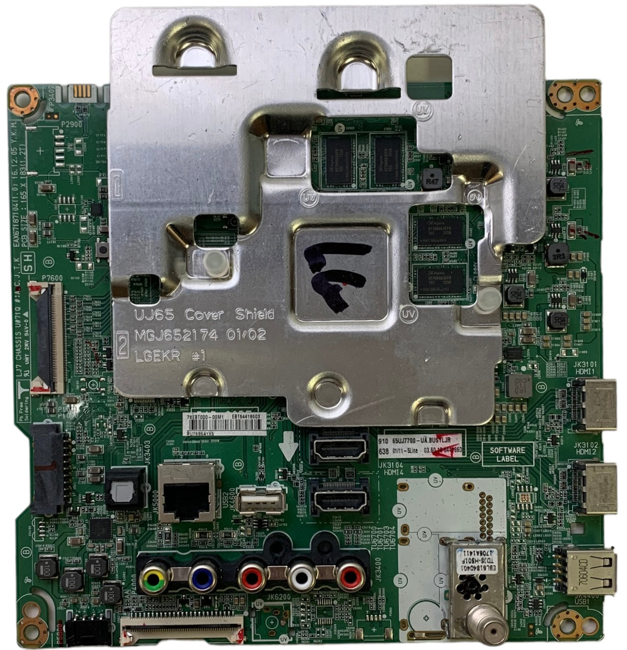 LG EBT64418603 Main Board for 65UJ7700-UA.BUSYLJR