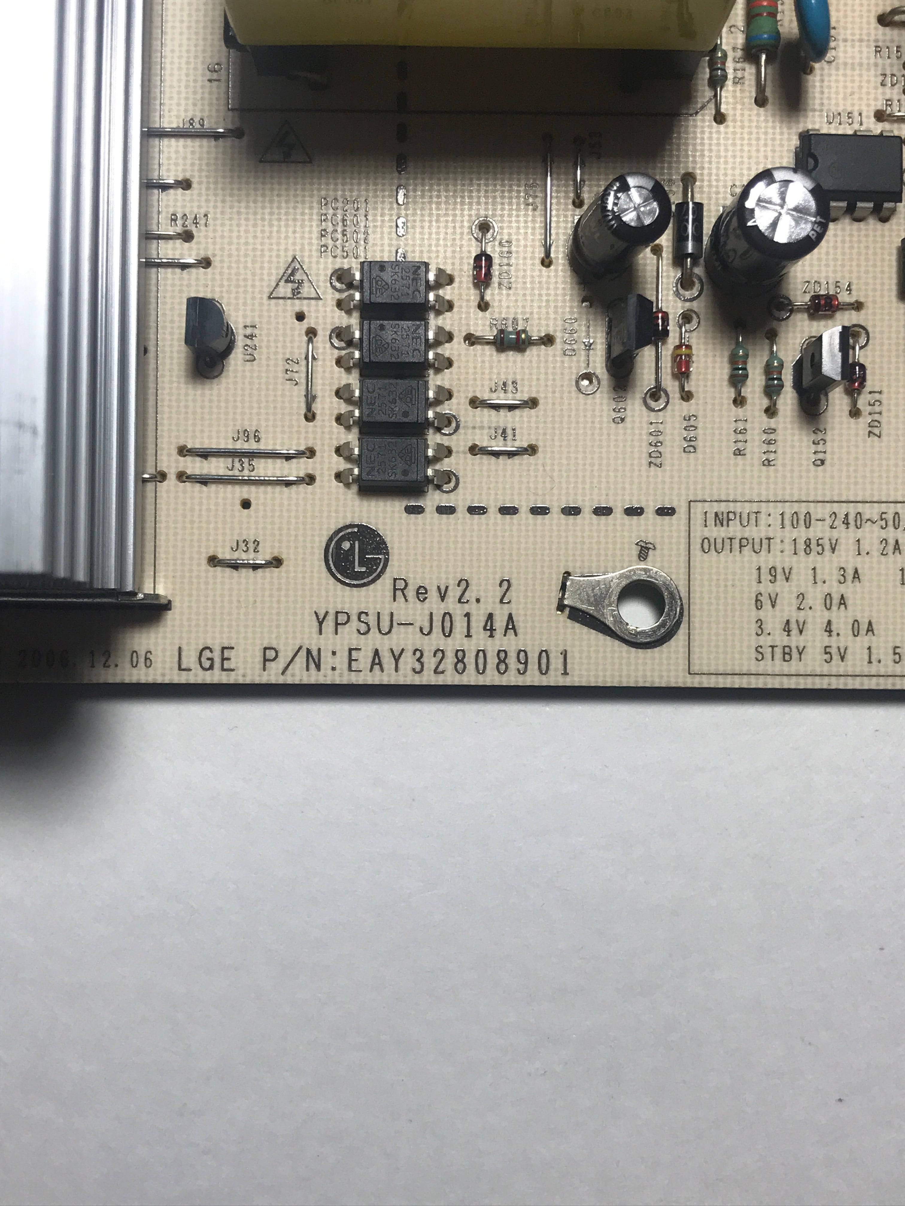 LG EAY32808901 Power Supply Unit