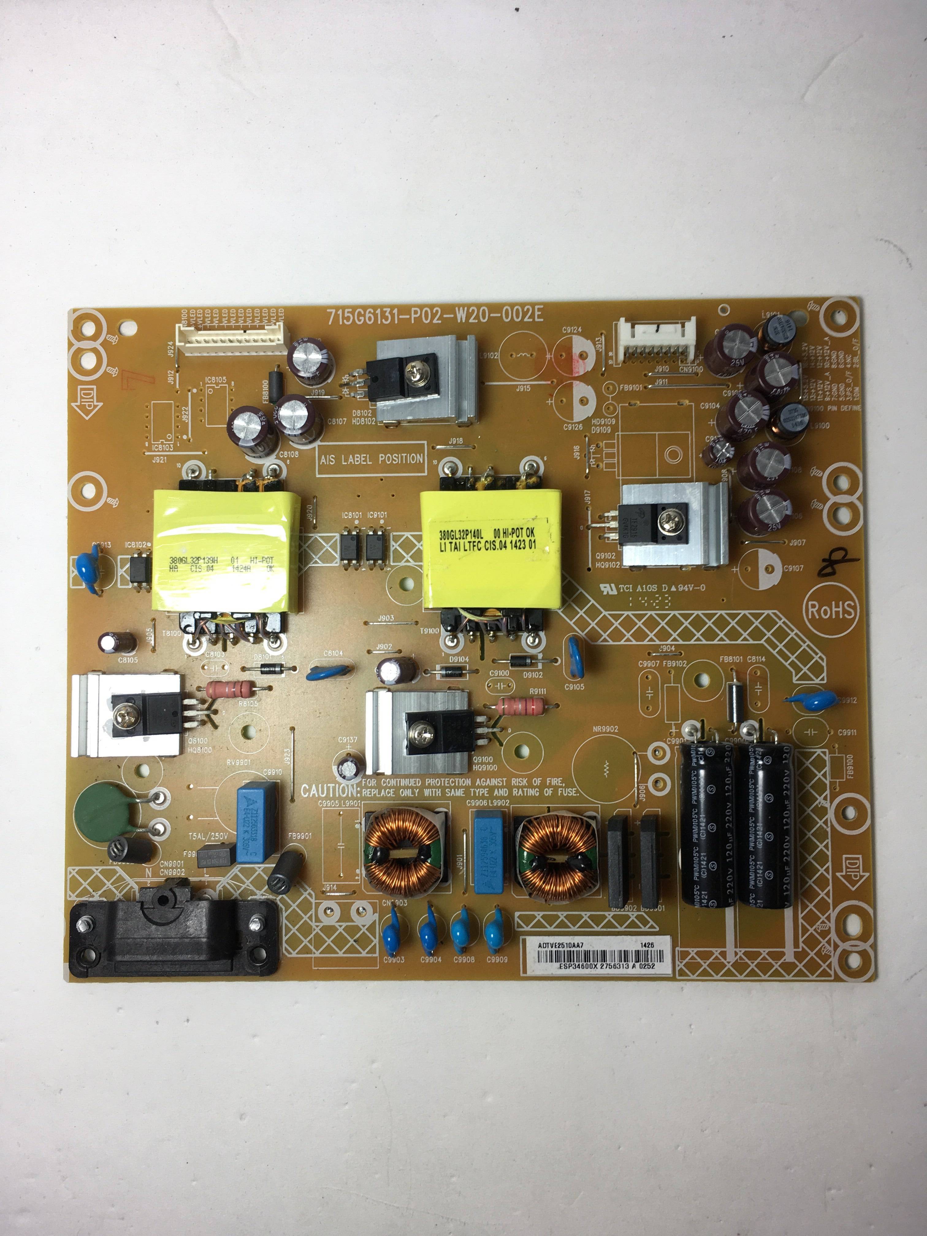 Vizio ADTVE2510AA7 Power Supply / LED Board for E390I-B1E