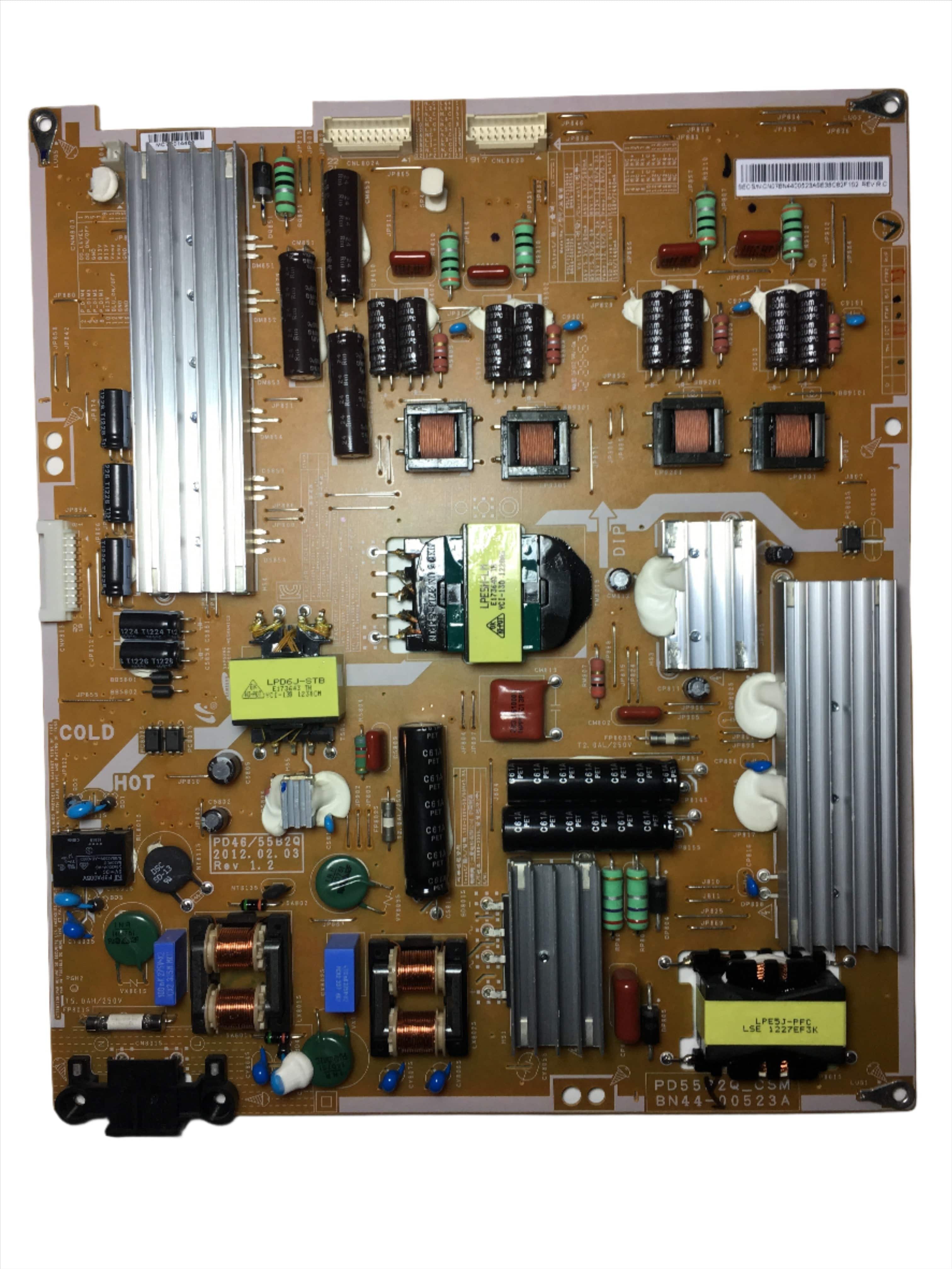 Samsung BN44-00523A/B/D (PD55B2Q-CSM) Power Supply / LED Board