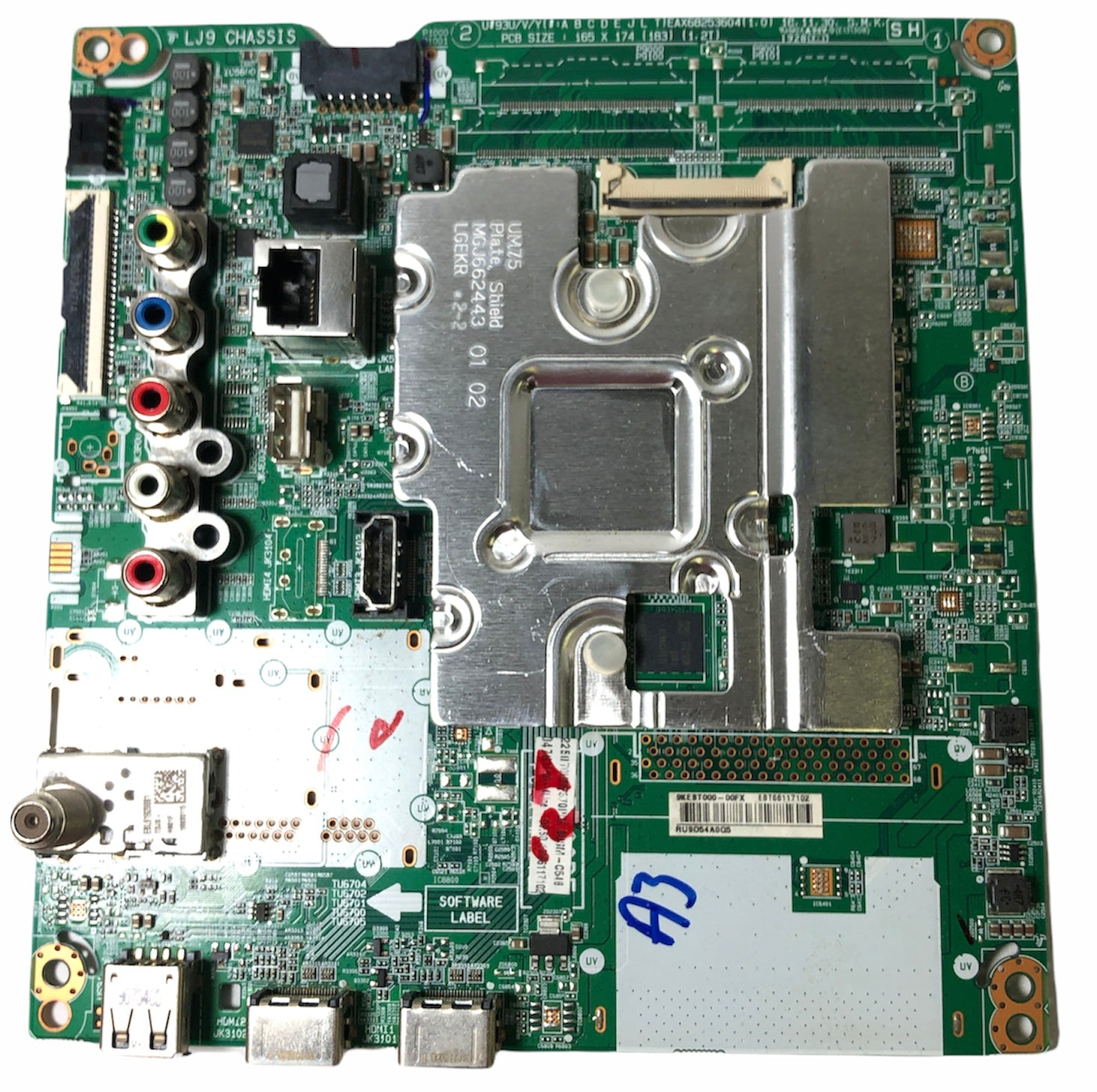 LG EBT66117102 Main Board for 70UM7370PUA.BUSMLJR