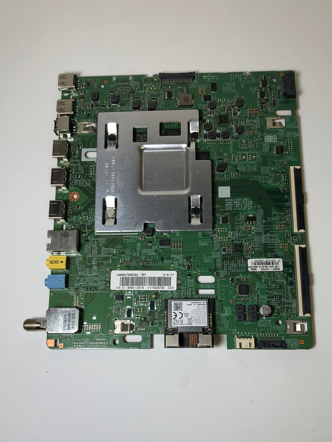 Samsung BN94-13261B Main Board for UN65NU7300FXZA UN65NU730DFXZA (Version AA01)