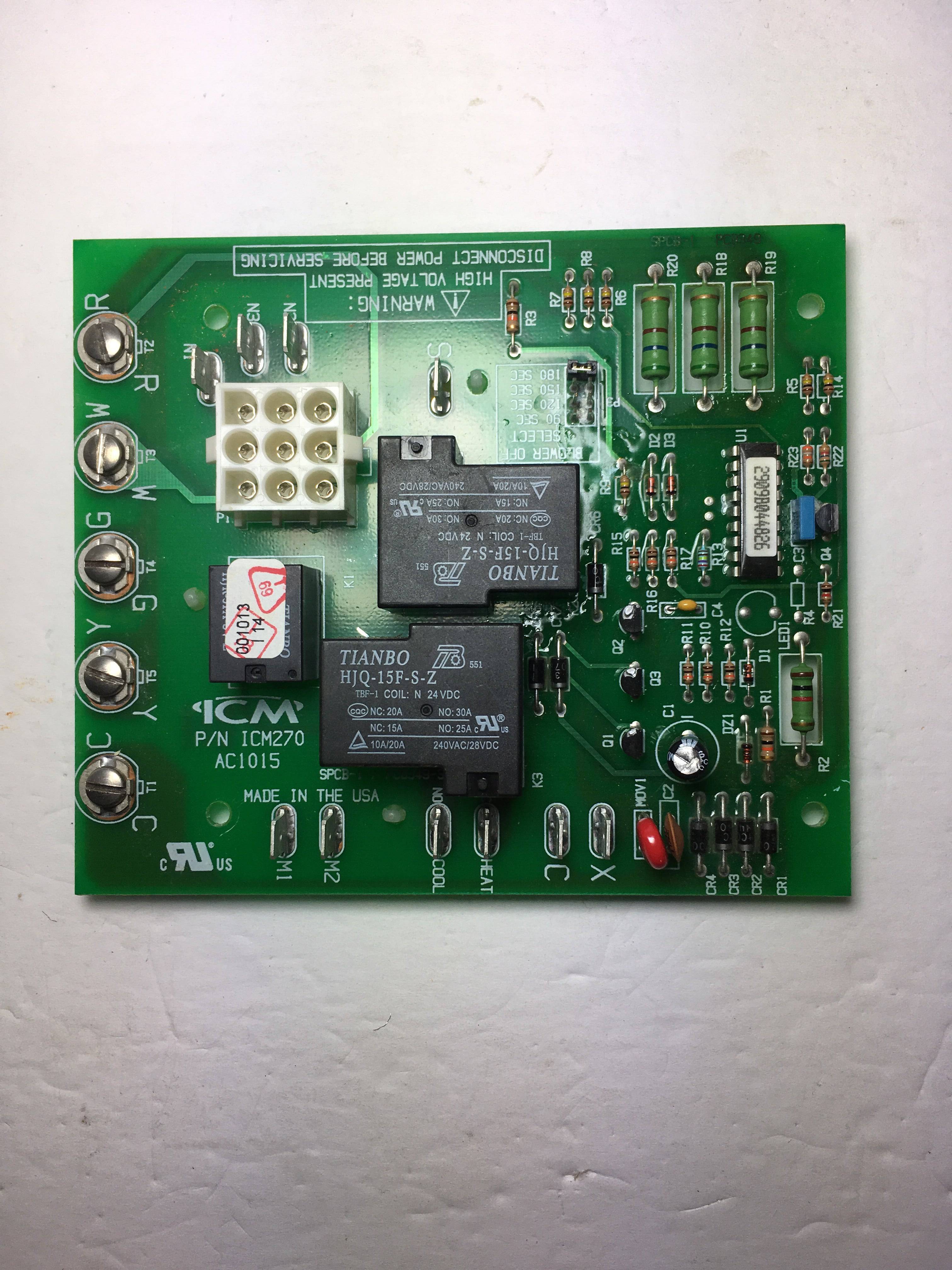 Rheem ICM270 Furnace Control Board