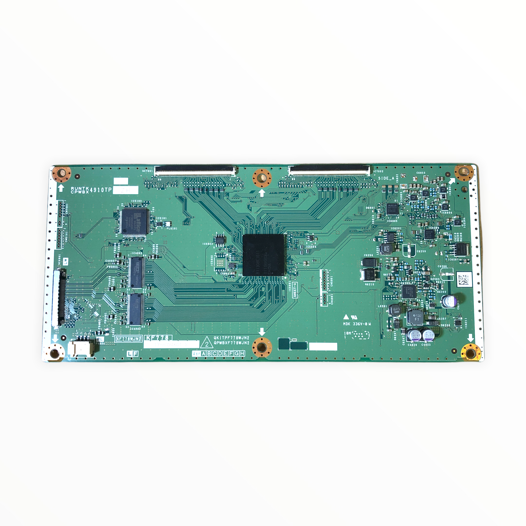 Sharp RUNTK4910TPZH (CPWBX4910TPZH, KF778) T- Con Board