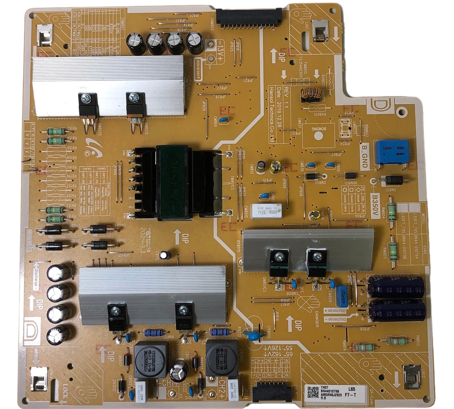 Samsung BN44-01079B Power Supply / LED Board