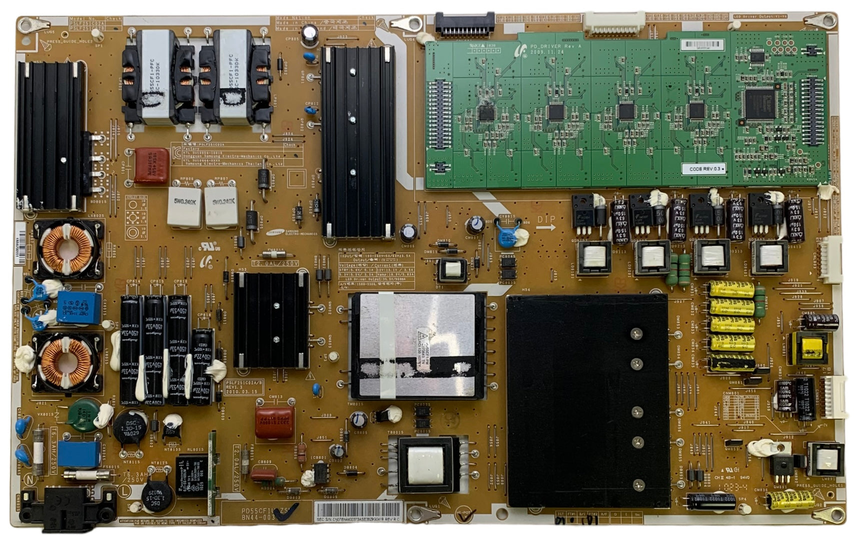 Samsung BN44-00373A Power Supply / Backlight Inverter