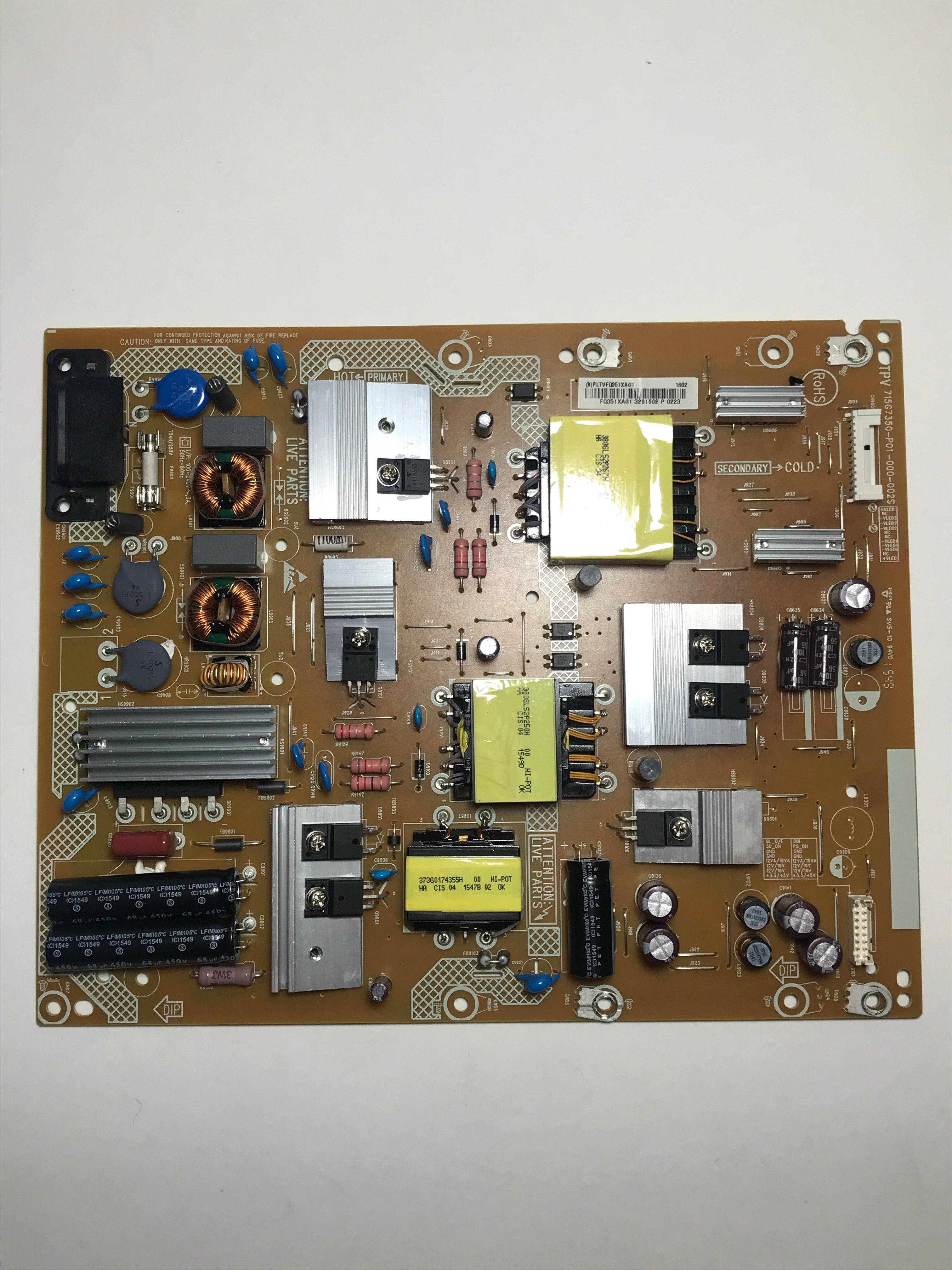 Insignia PLTVFQ351XAG1 Power Supply NS-43DR710CA17