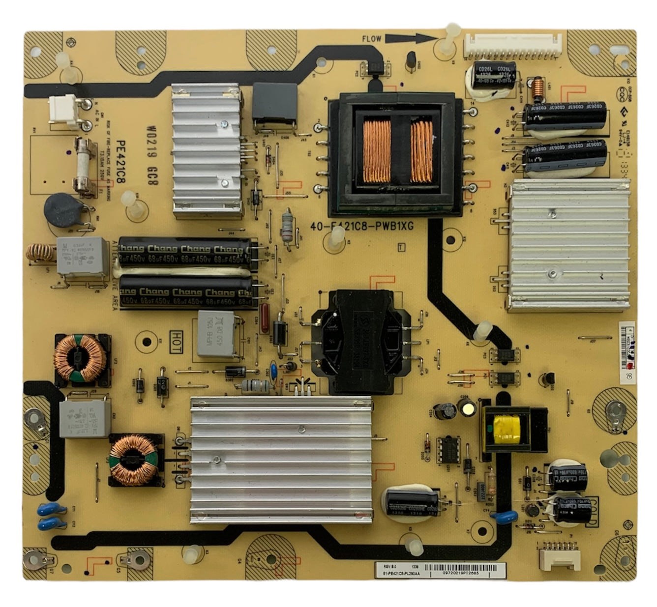 TCL 81-PE421C8-PL290AA (40-E421C8-PWB1XG) Power Supply Unit