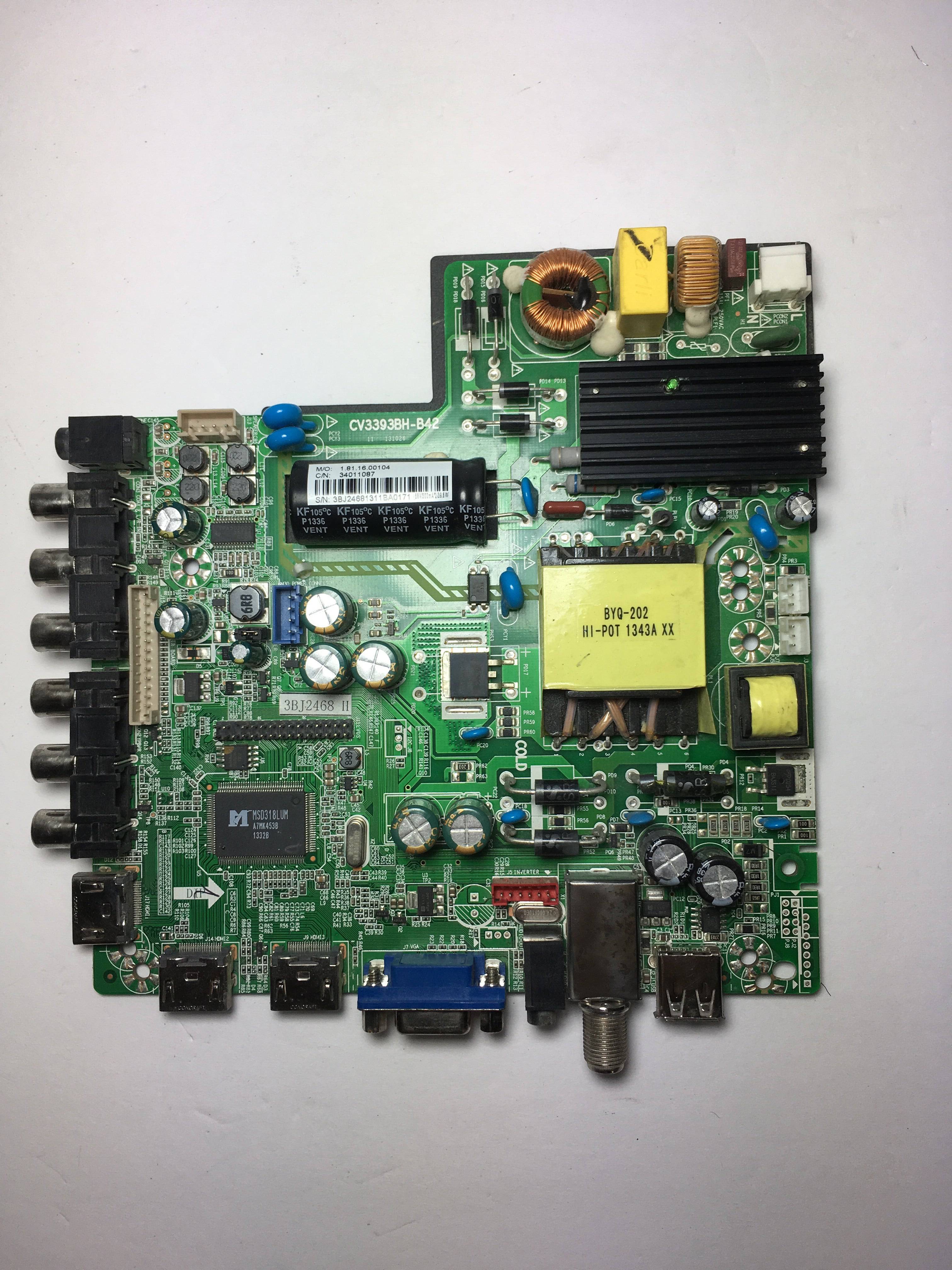 Seiki 34011087 Main Board / Power Supply for SE40FY27
