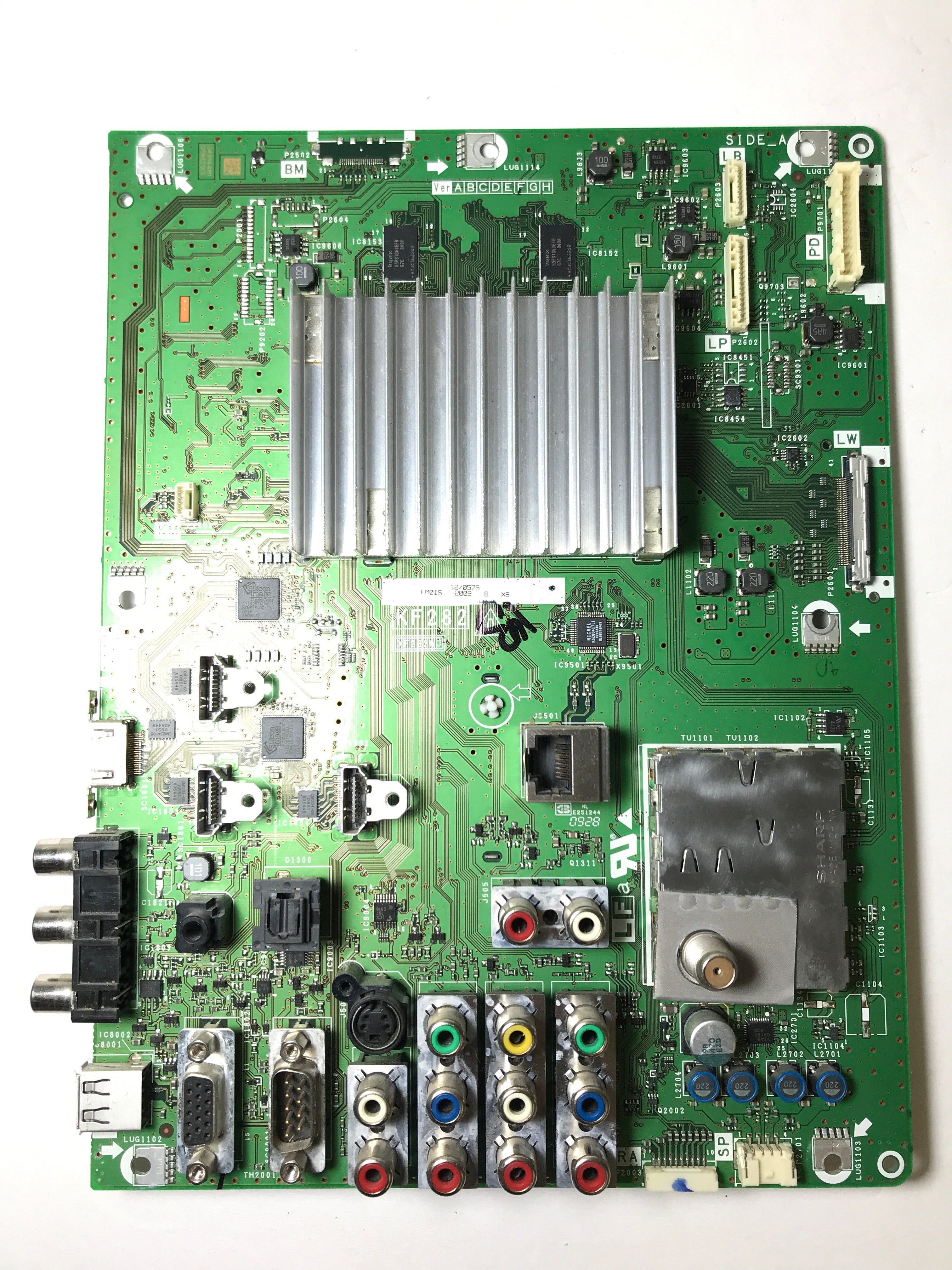 Sharp DUNTKF282FM01 Main Board for LC-52LE700UN