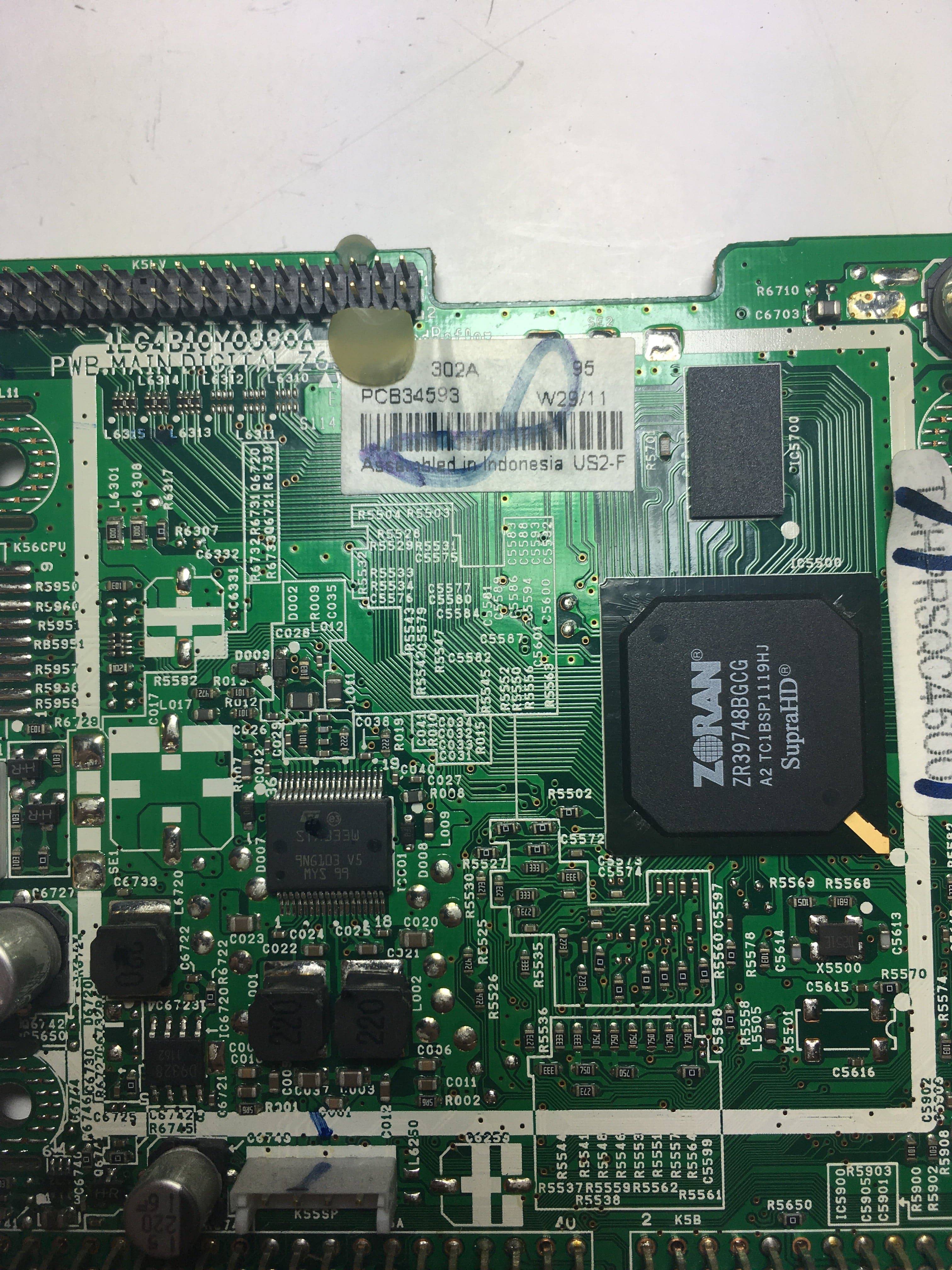 Sanyo 1LG0B10Y08300 (Z6JE) Digital Board for DP26640