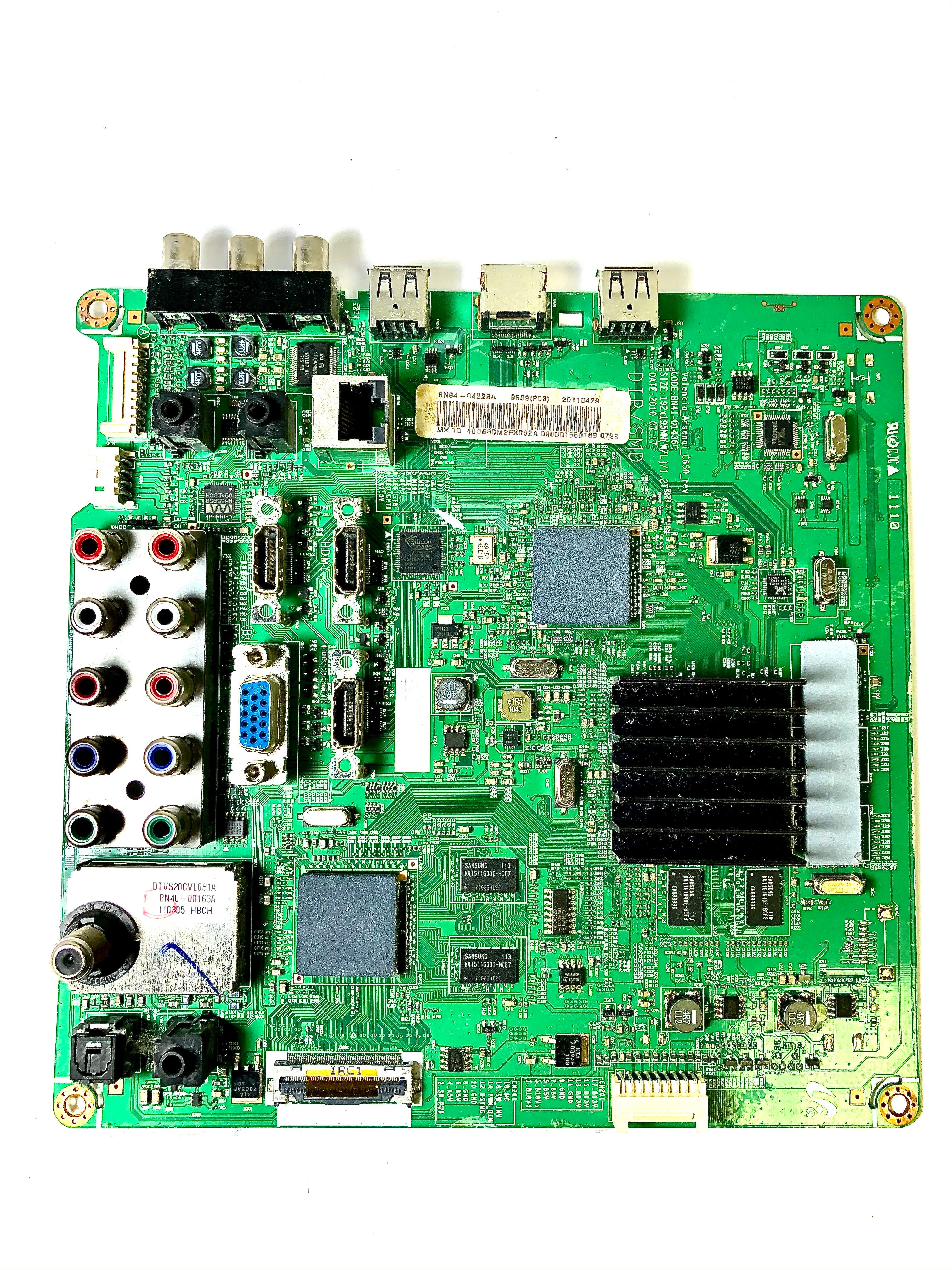 Samsung BN94-04228A Main Board for LN40D630M3FXZA