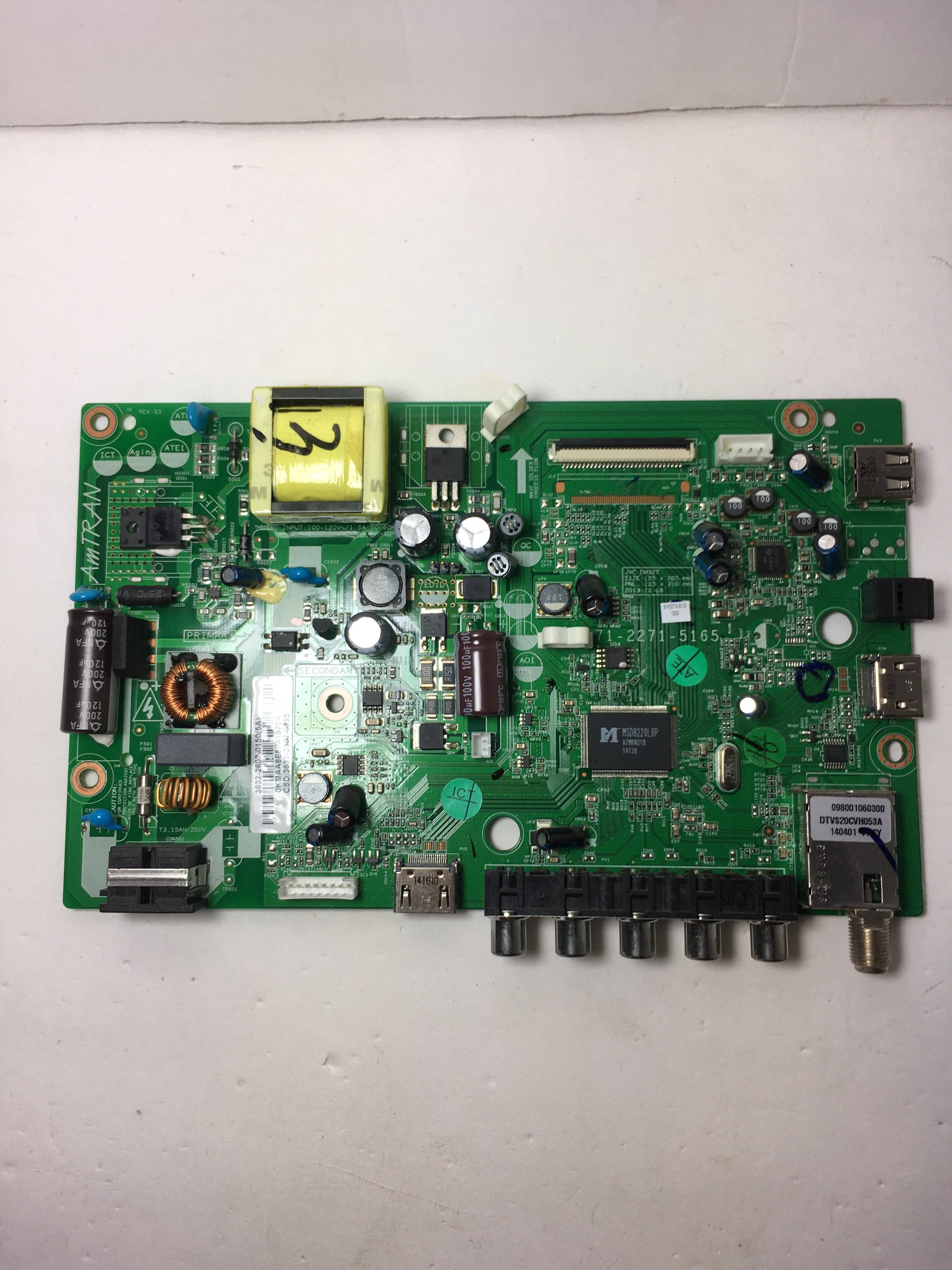 JVC 3632-2602-0150 Main Board / Power Supply for EM32TS