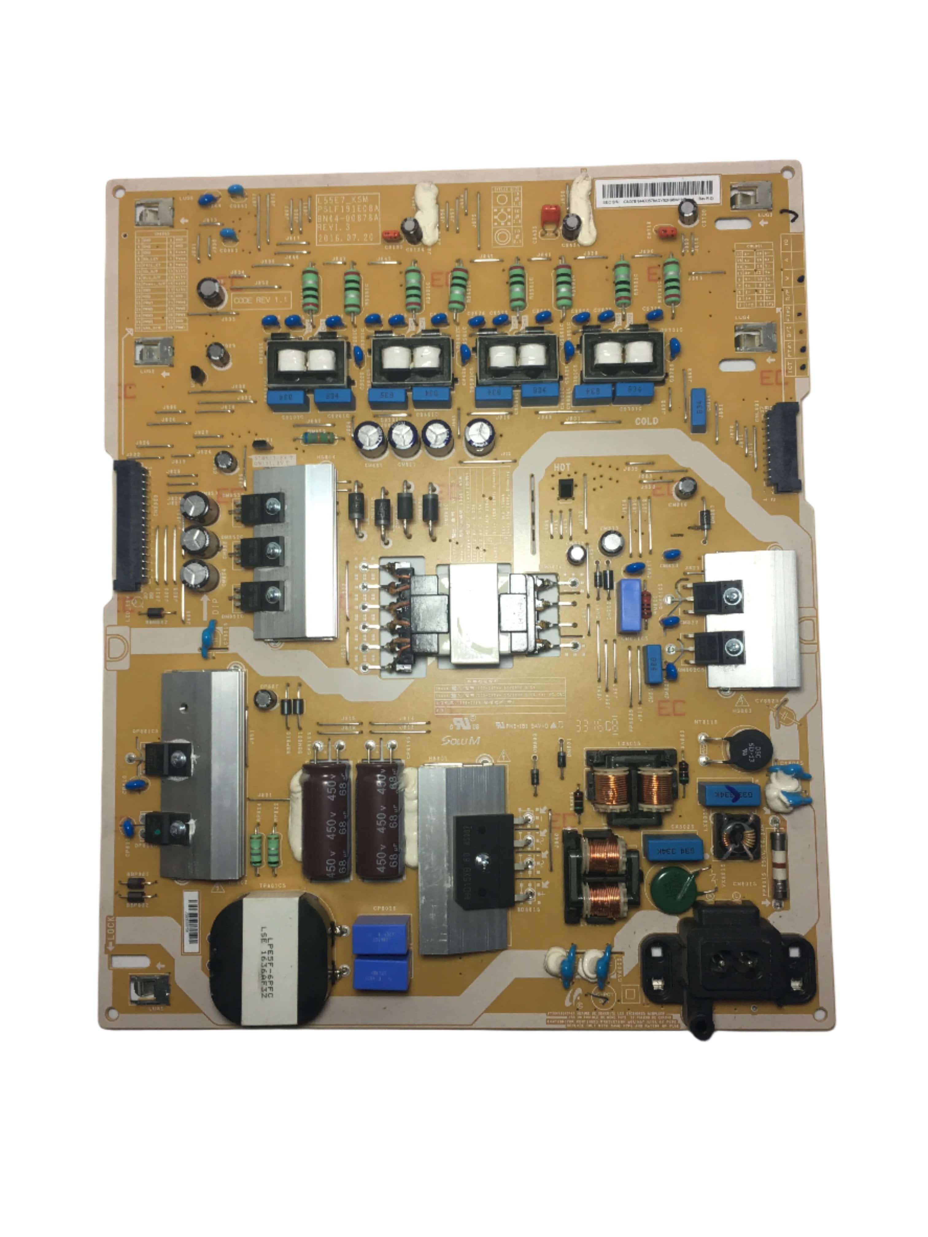 Samsung BN44-00878A Power Supply / LED Board