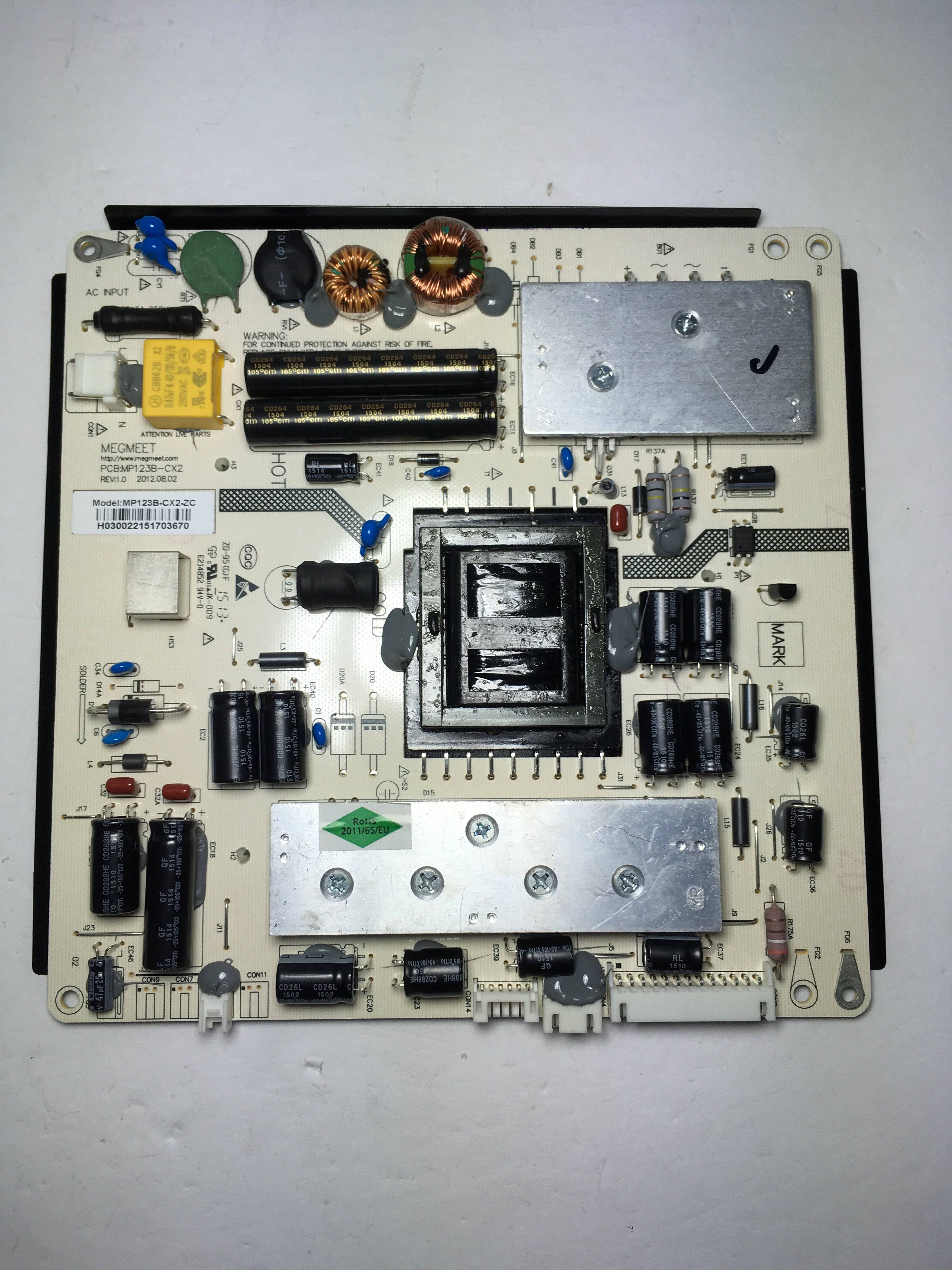 RCA MP123B-CX2-ZC Power Supply For J32CE820