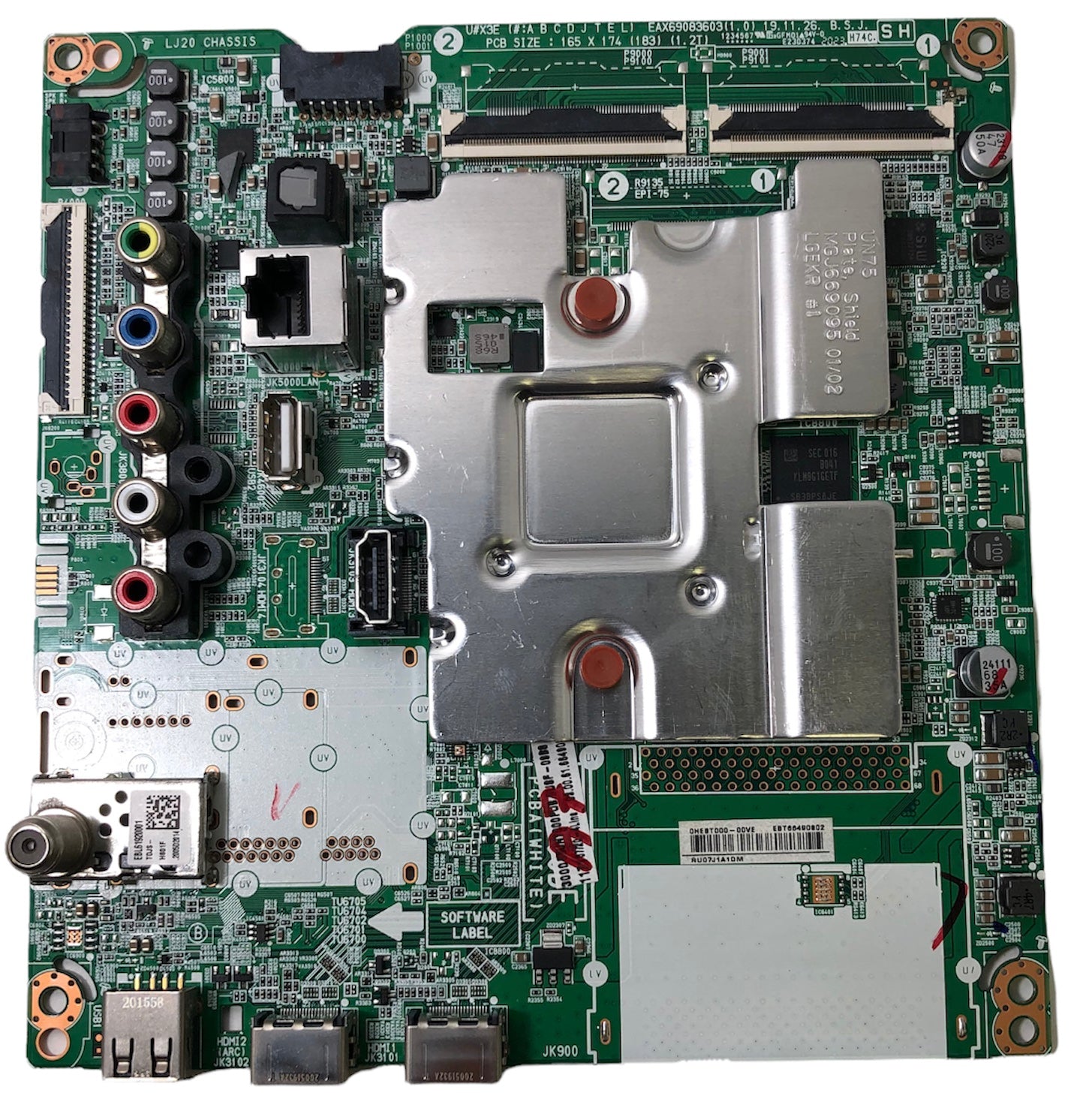 LG EBT66490802 Main Board for 55UN7000PUB.BUSFLKR