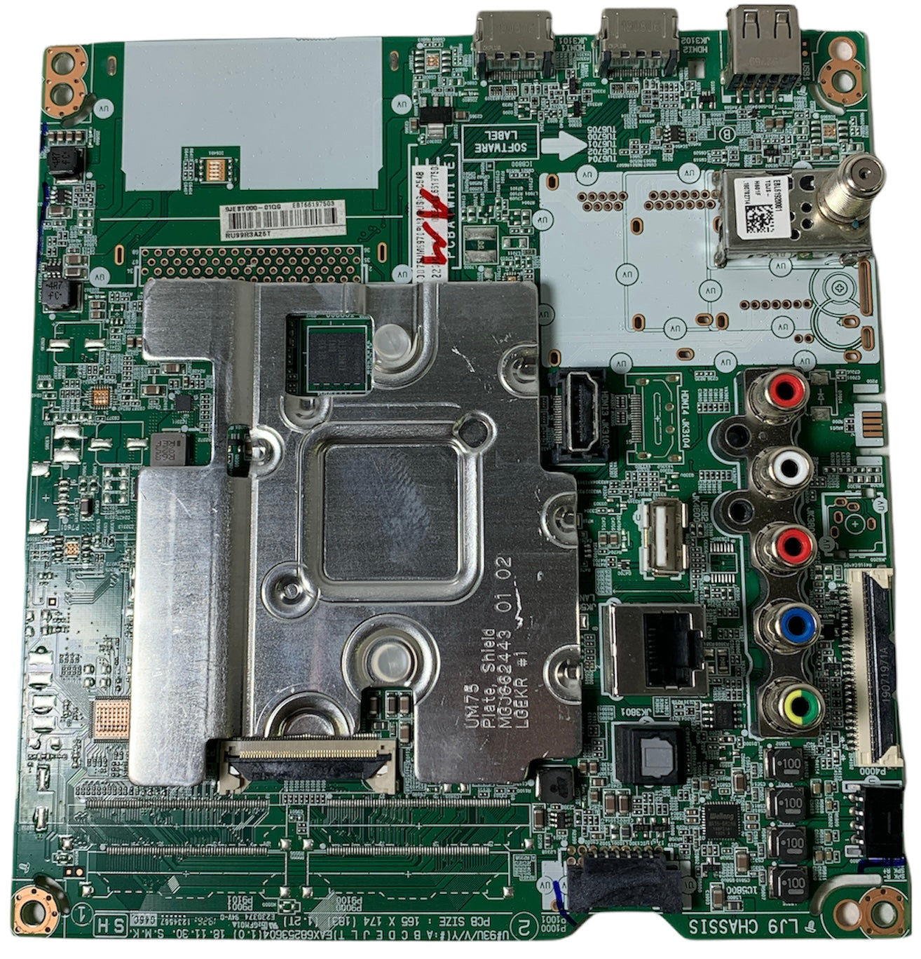 LG EBT66197503 Main Board for 75UM6970PUB.BUSGLOR
