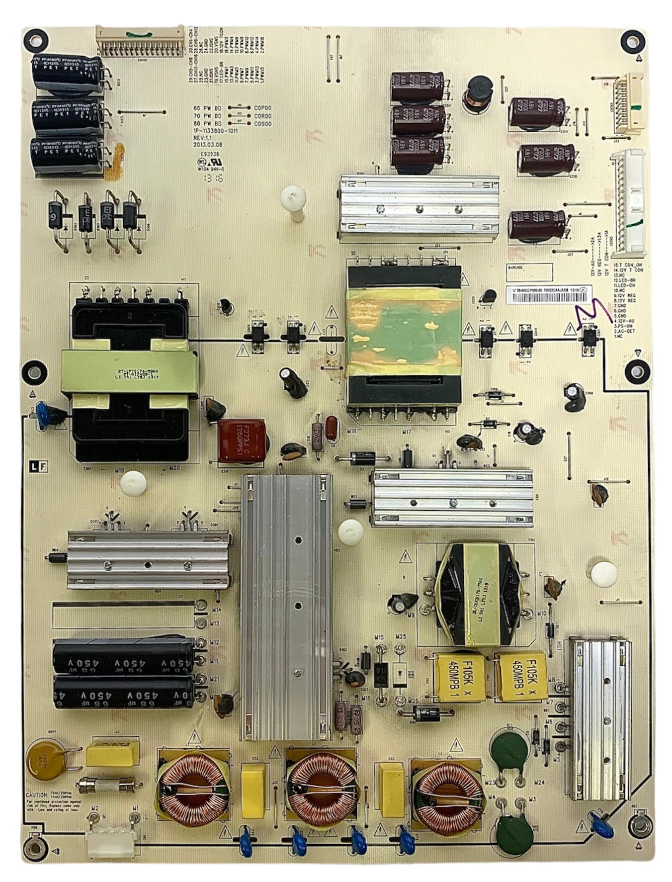 Vizio 09-60COP000-00 (1P-1133800-1011) Power Supply for M601d-A3R