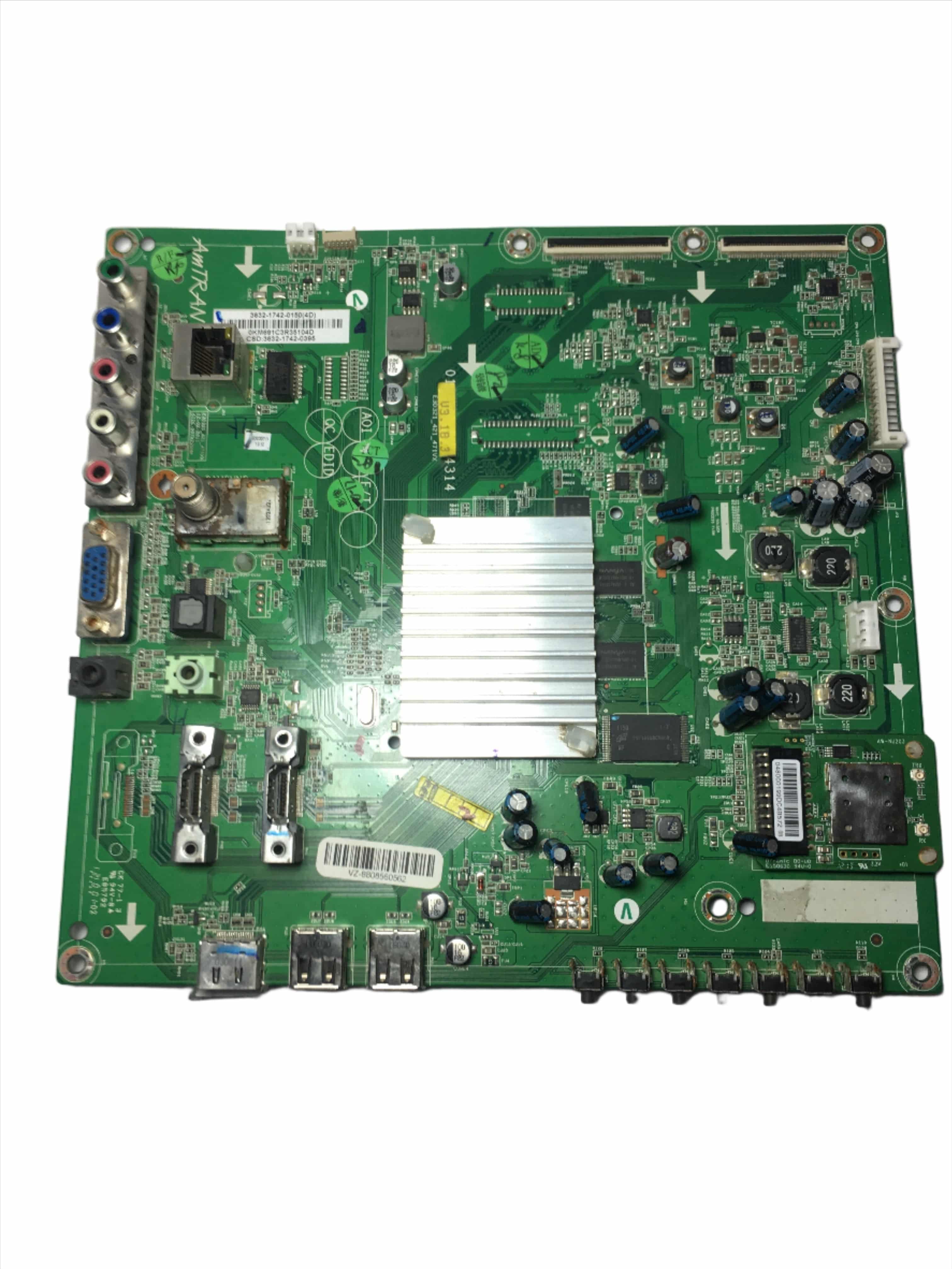 Vizio 3632-1742-0150 (0171-2272-4314) Main Board for E3D320VX