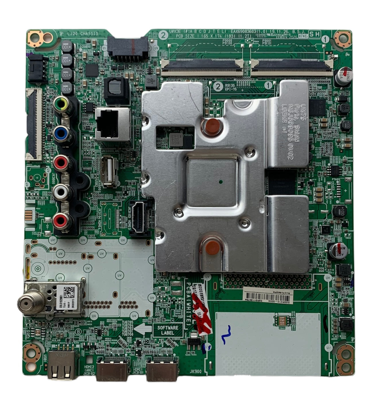 Kit Completo Di Ricambi Per Riparazione TV LG 65UN7000PUD, Usato Ma Come Nuovo, Testato
