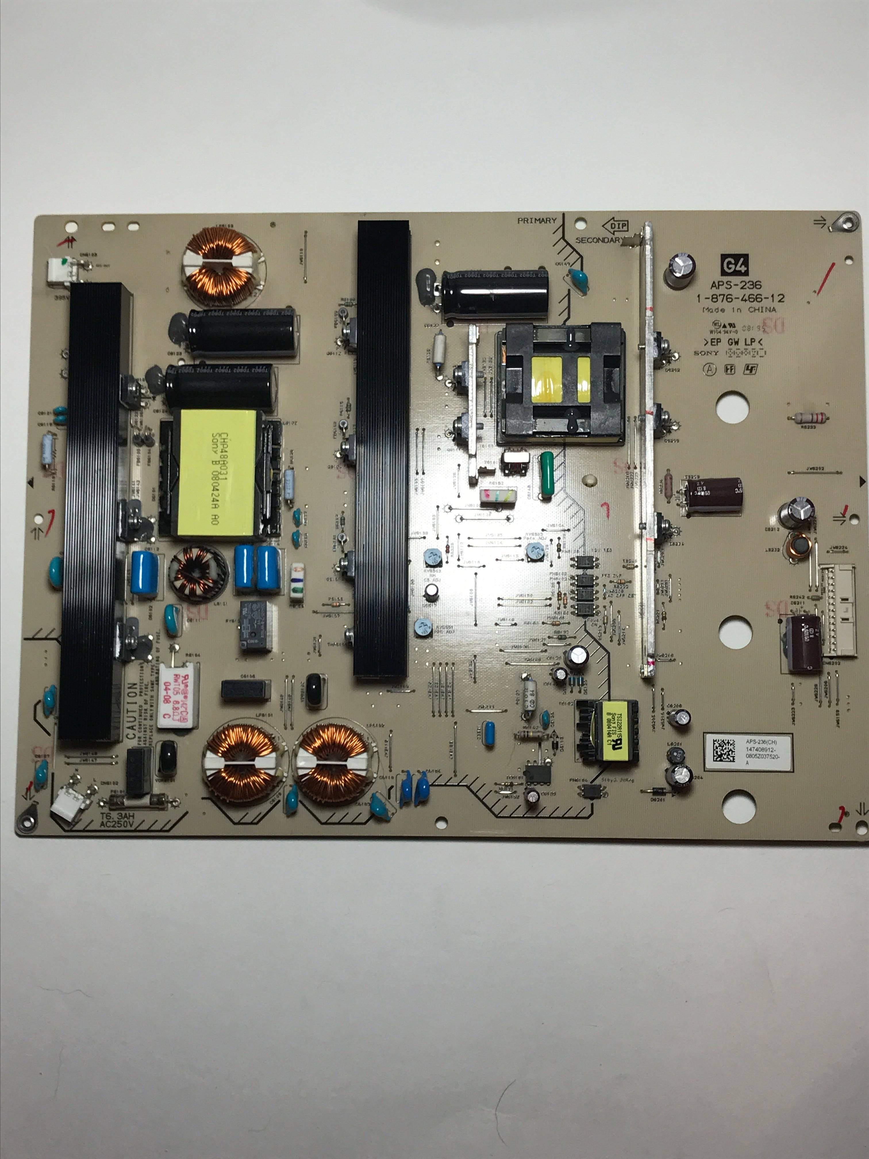 Sony 1-474-089-12 (APS-236, 1-876-466-12) G4 Power Supply Unit