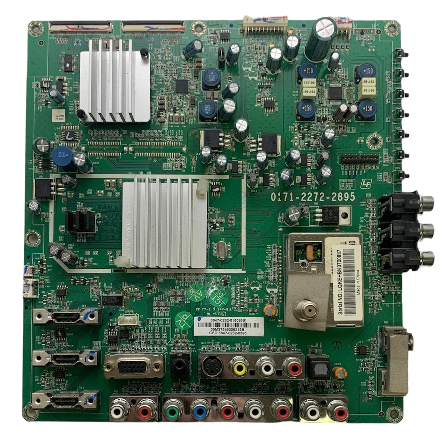 Vizio 3647-0232-0150 (0171-2272-2895) Main Board for VL470M