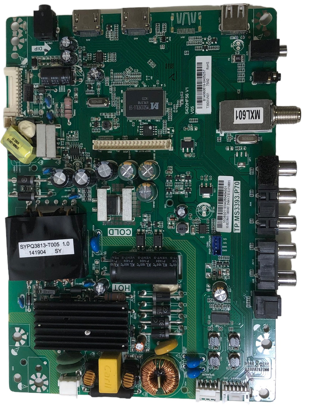 Insignia 55.38S01.1E0 Main Board for NS-39D310NA17