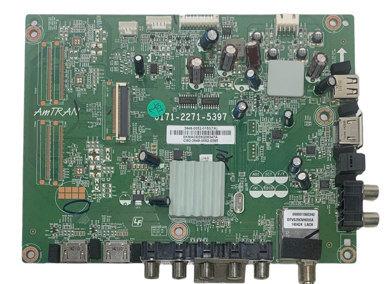 Sharp 9LE364800520395 Main Board for LC-48LE551U