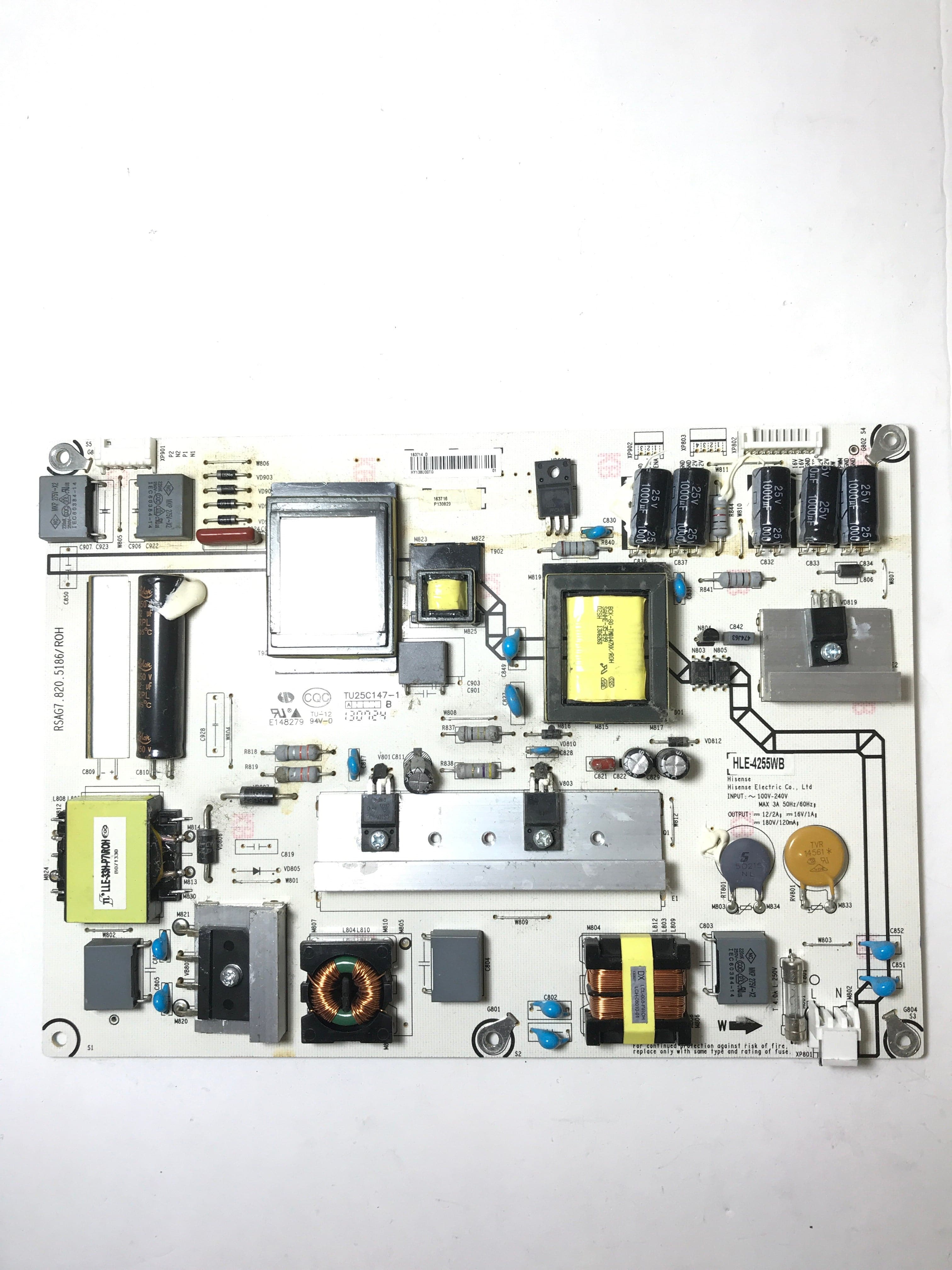 Hisense 163714 (163716, RSAG7.820.5186/ROH) Power Supply 55K610GWN